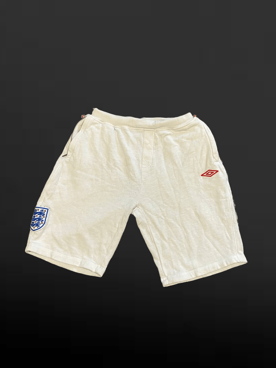 Umbro England Vintage Home Football Shorts White Umbro Size US 30 / EU 46 - 1 Thumbnail