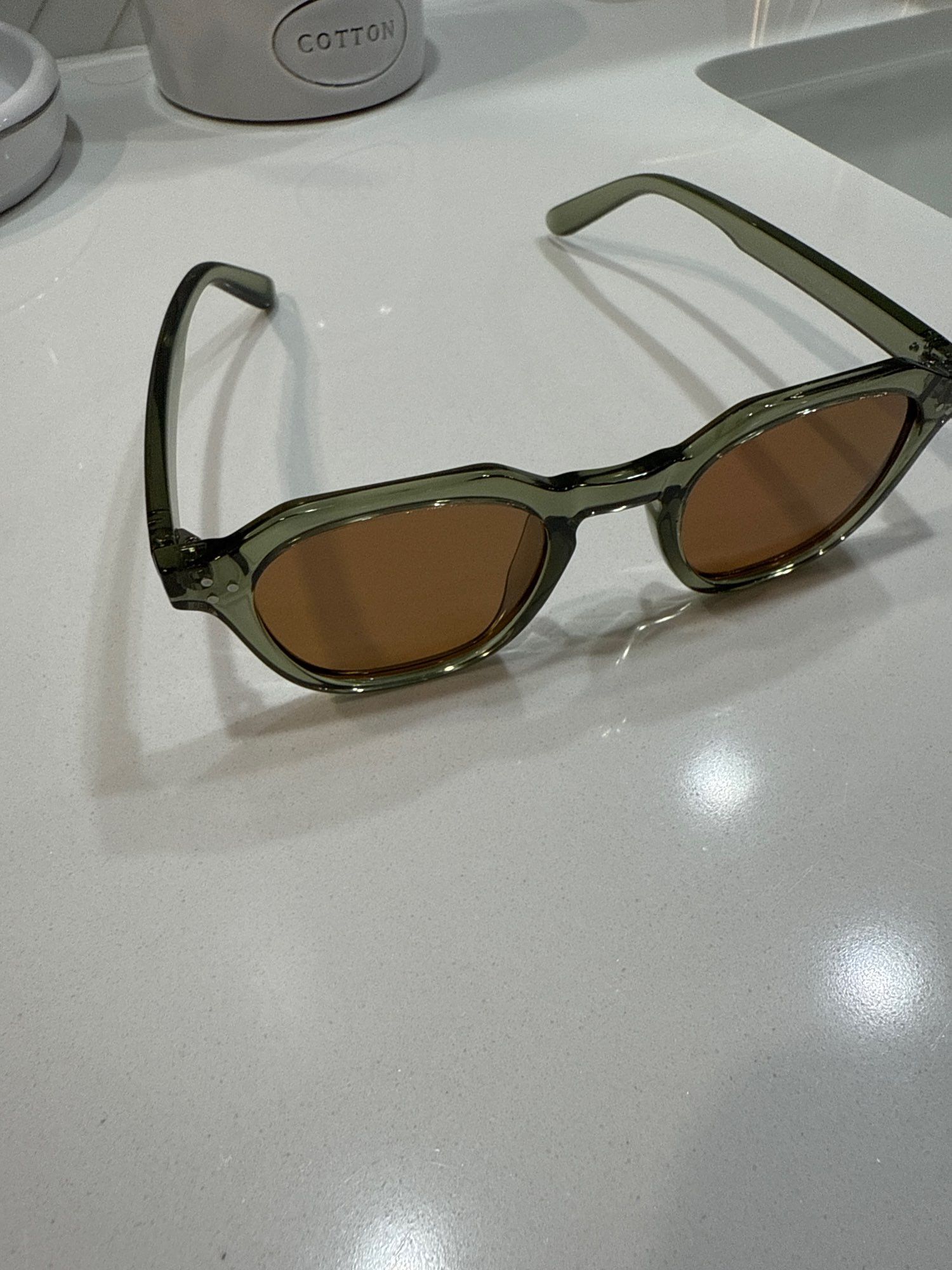 Electric Visual Retro polarised sunglasses polygon frame Size ONE SIZE - 1 Thumbnail