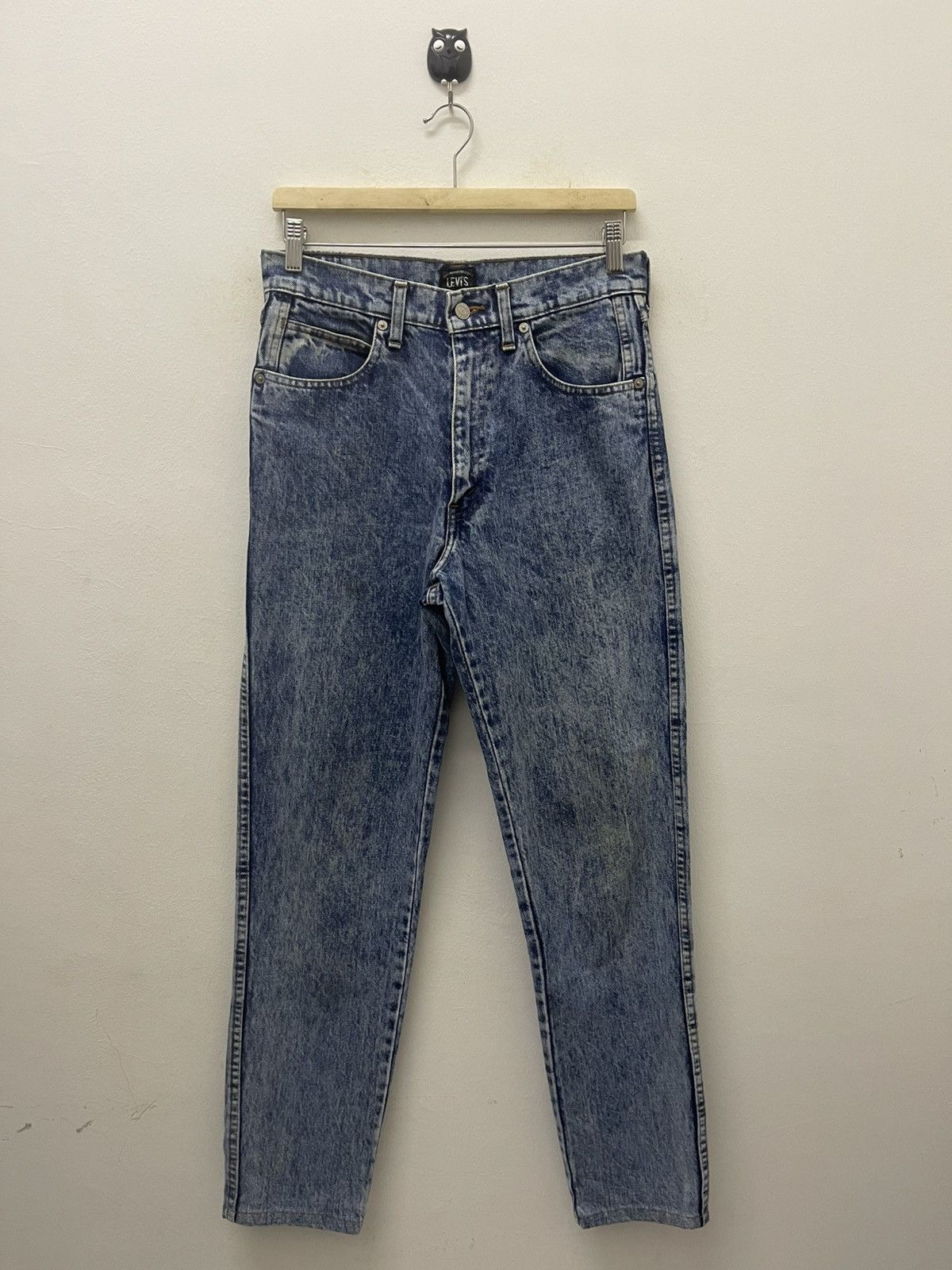 Levi's Vintage Clothing Rare Vintage LEVIS Big E Made in Japan Acid Washed Size US 31 - 8 Thumbnail