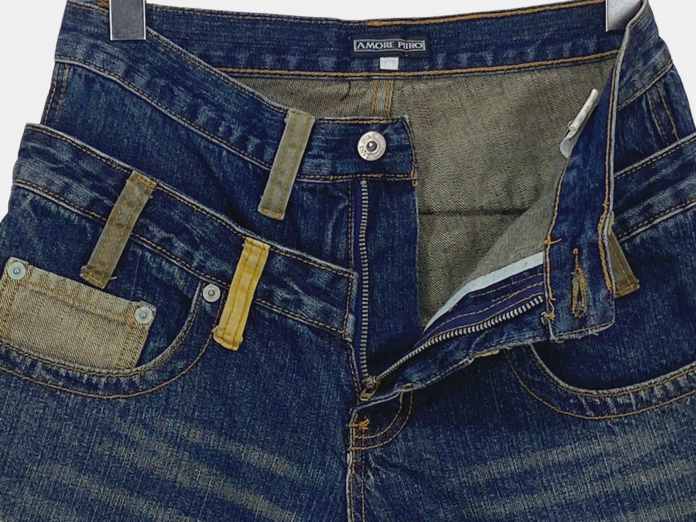 Japanese Brand Japanese Brand Amore Puro Denim Jeans A- Japan Hickory Jeans Size US 28 / EU 44 - 4 Thumbnail