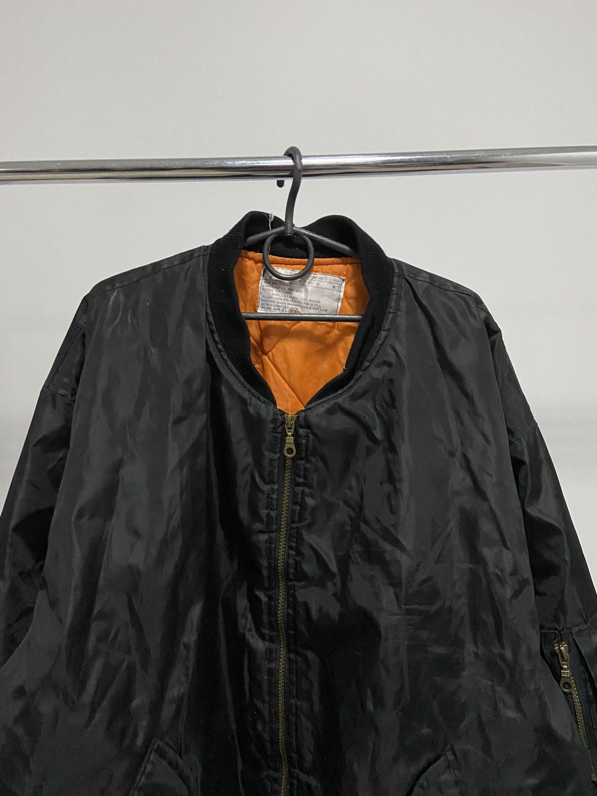 Vintage Bomber Flyers jacket ma 1 vintage air force Size US XXL / EU 58 / 5 - 3 Thumbnail