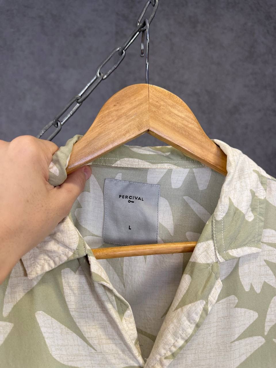 Percival Percival designer luxury hawaiian shirt Size US L / EU 52-54 / 3 - 3 Thumbnail