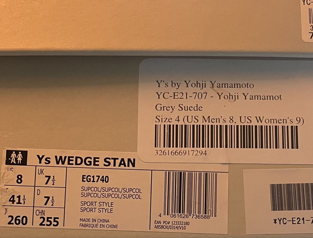 Adidas × Y's NIB Y's x adidas CAMPUS STAN WEDGE SNEAKER Size US 8 / EU 41 - 10 Thumbnail