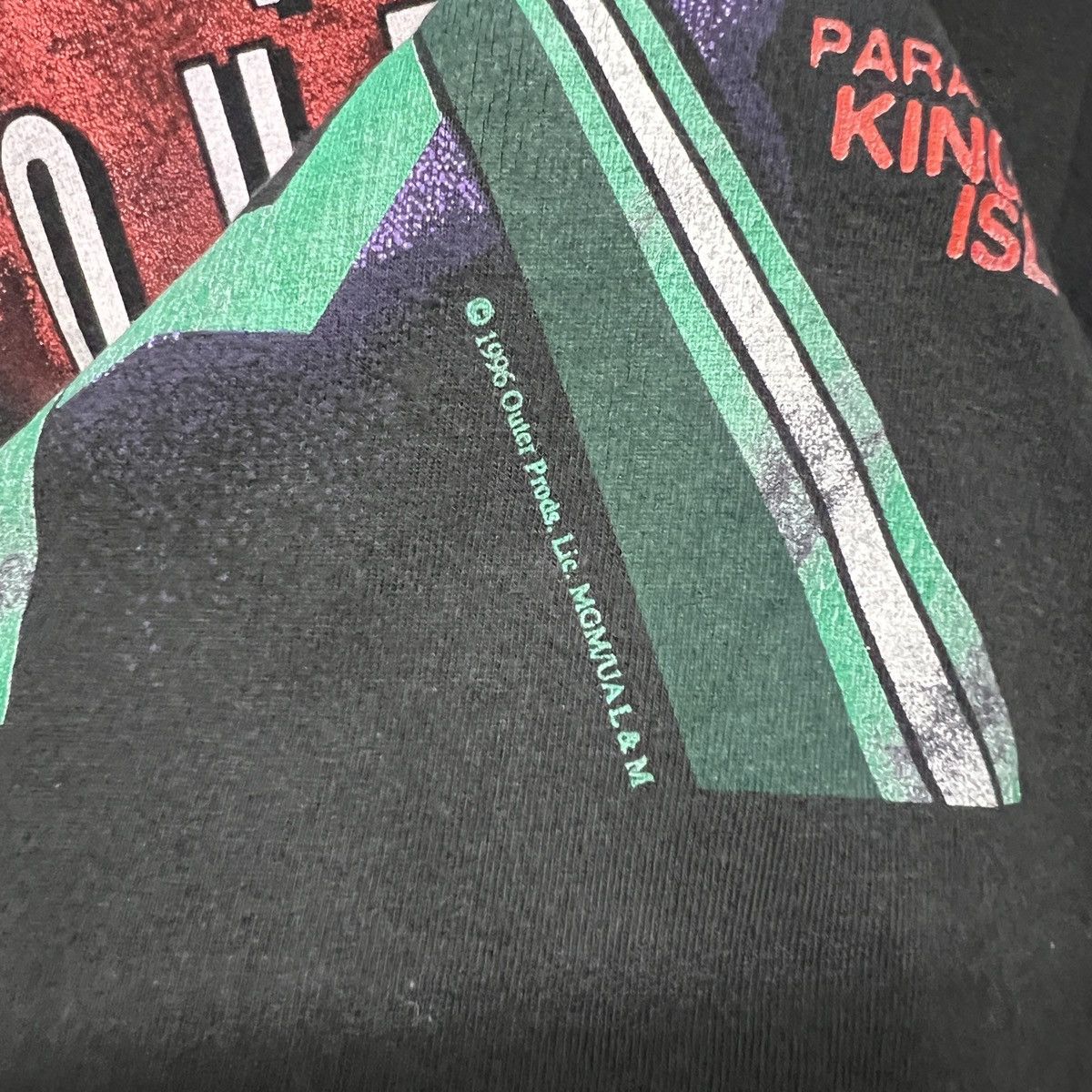 Vintage VTG Outer Limits Tee – Double Stitch 90s Heat Size US L / EU 52-54 / 3 - 3 Thumbnail