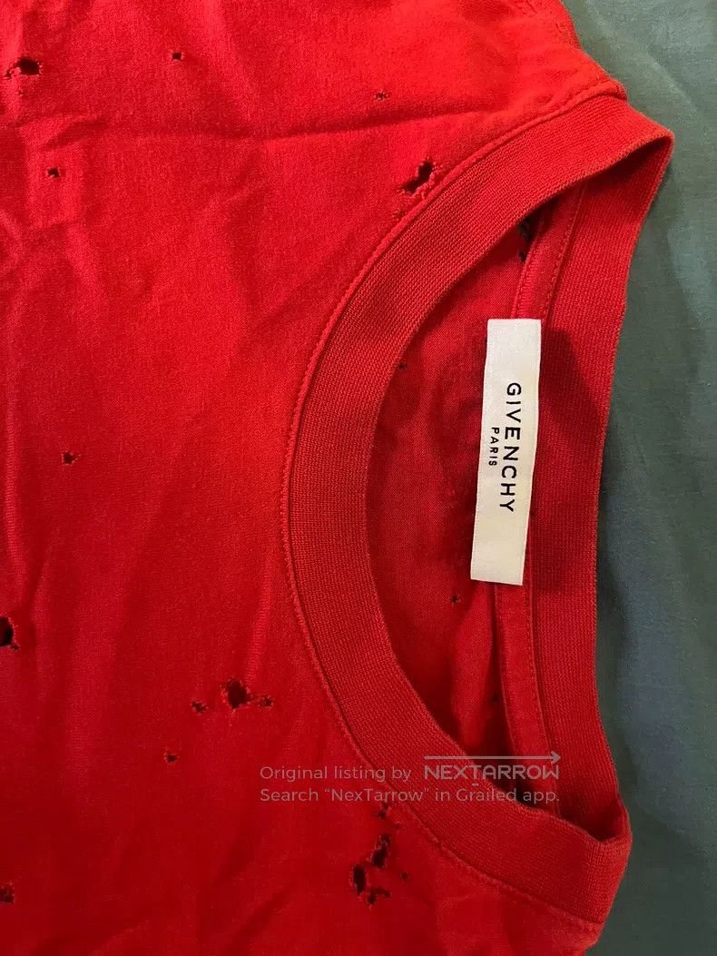 Givenchy Givenchy Ripped Short Sleeve Size US S / EU 44-46 / 1 - 3 Thumbnail
