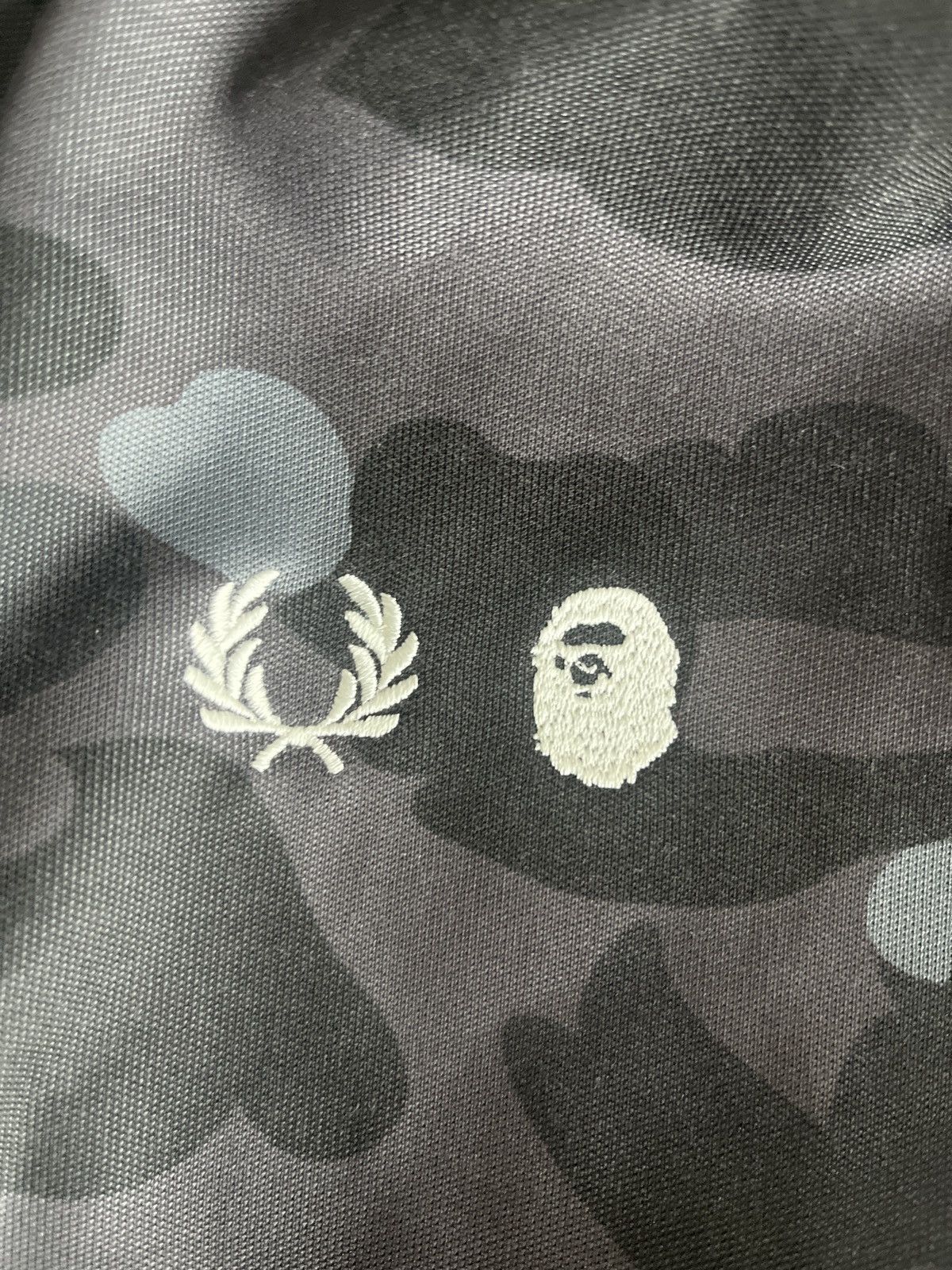 Bape × Fred Perry Bape x Fred Perry Color Camo Track Jacket Size US S / EU 44-46 / 1 - 6 Thumbnail