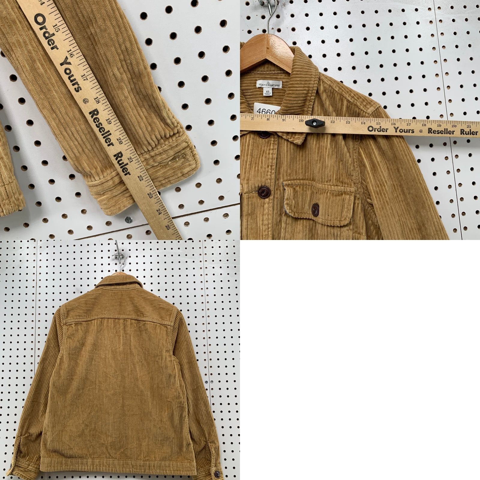 Vintage VINTAGE LL Bean Signature Corduroy Shirt Jacket Womens XS Brown 100% Cotton Shacket Size XS / US 0-2 / IT 36-38 - 9 Thumbnail