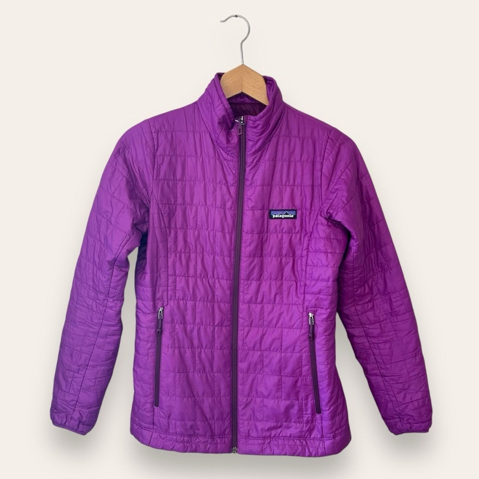 Patagonia Patagonia Nano Puff Quilted Jacket Purple XS Women