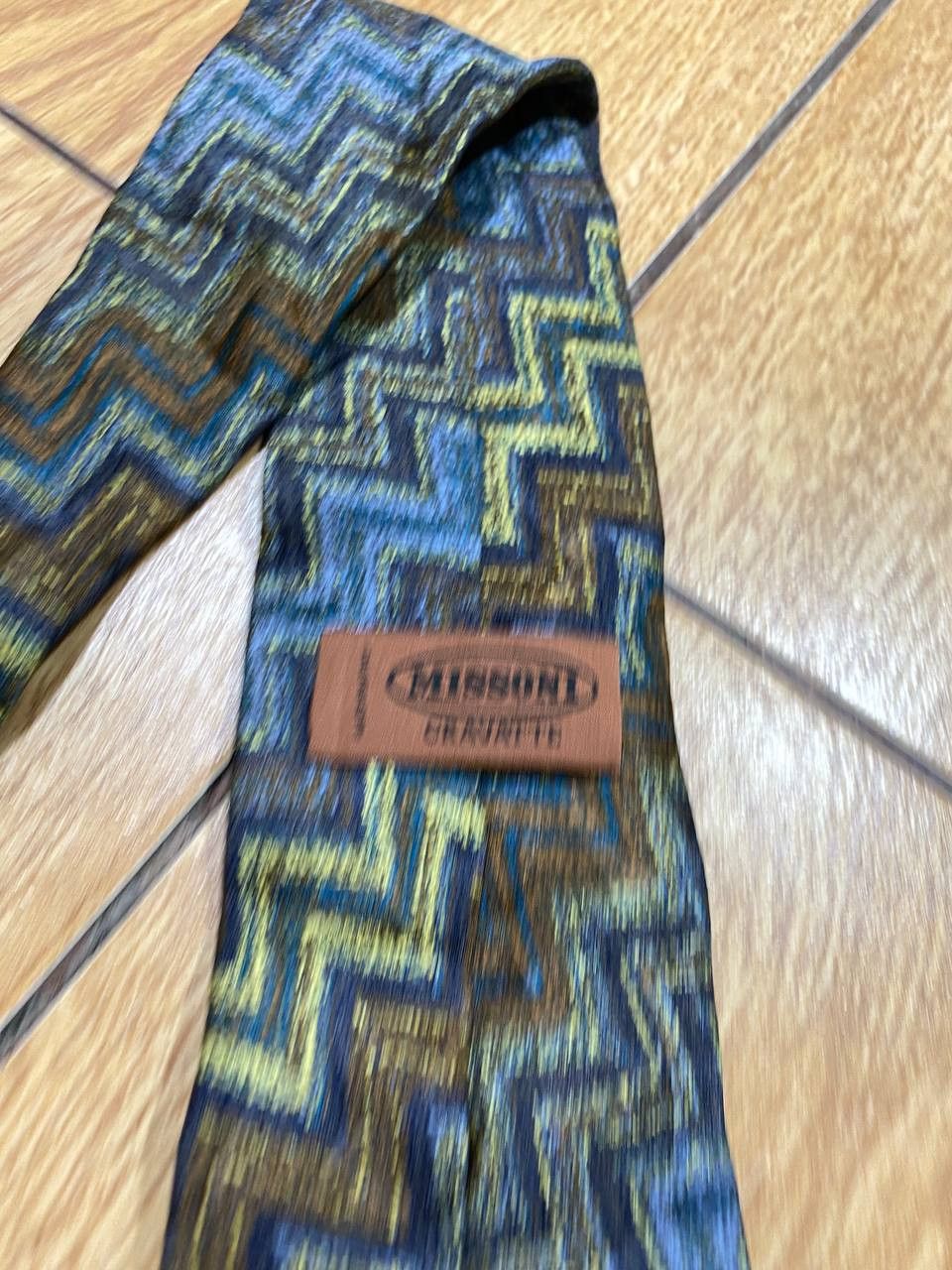 Missoni Tie Vintage Missoni One size luxury Y2K streetwear Size ONE SIZE - 2 Thumbnail