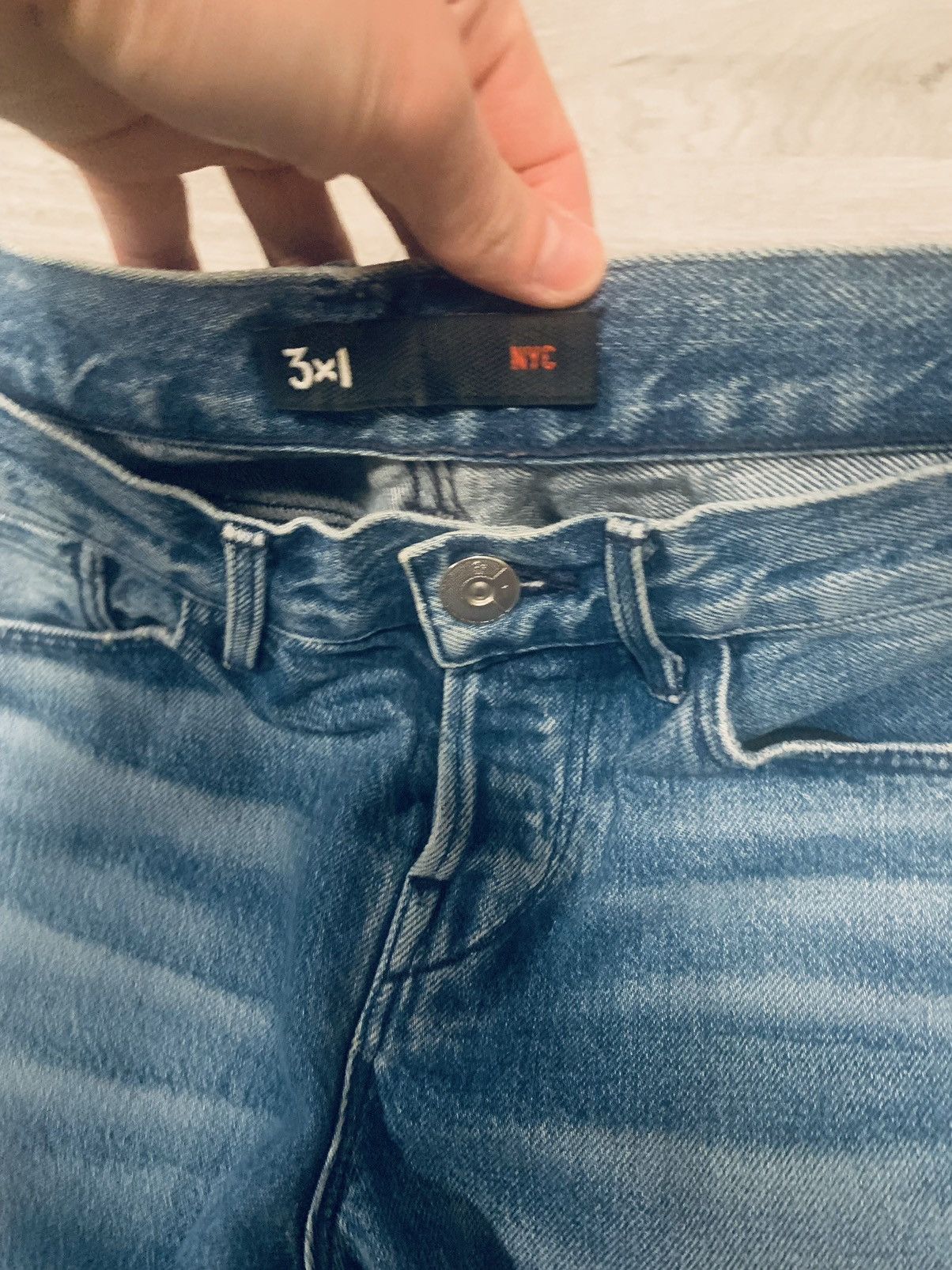 3x1 Skinny jeans with fringe Size 24" / US 00 / IT 34 - 3 Thumbnail