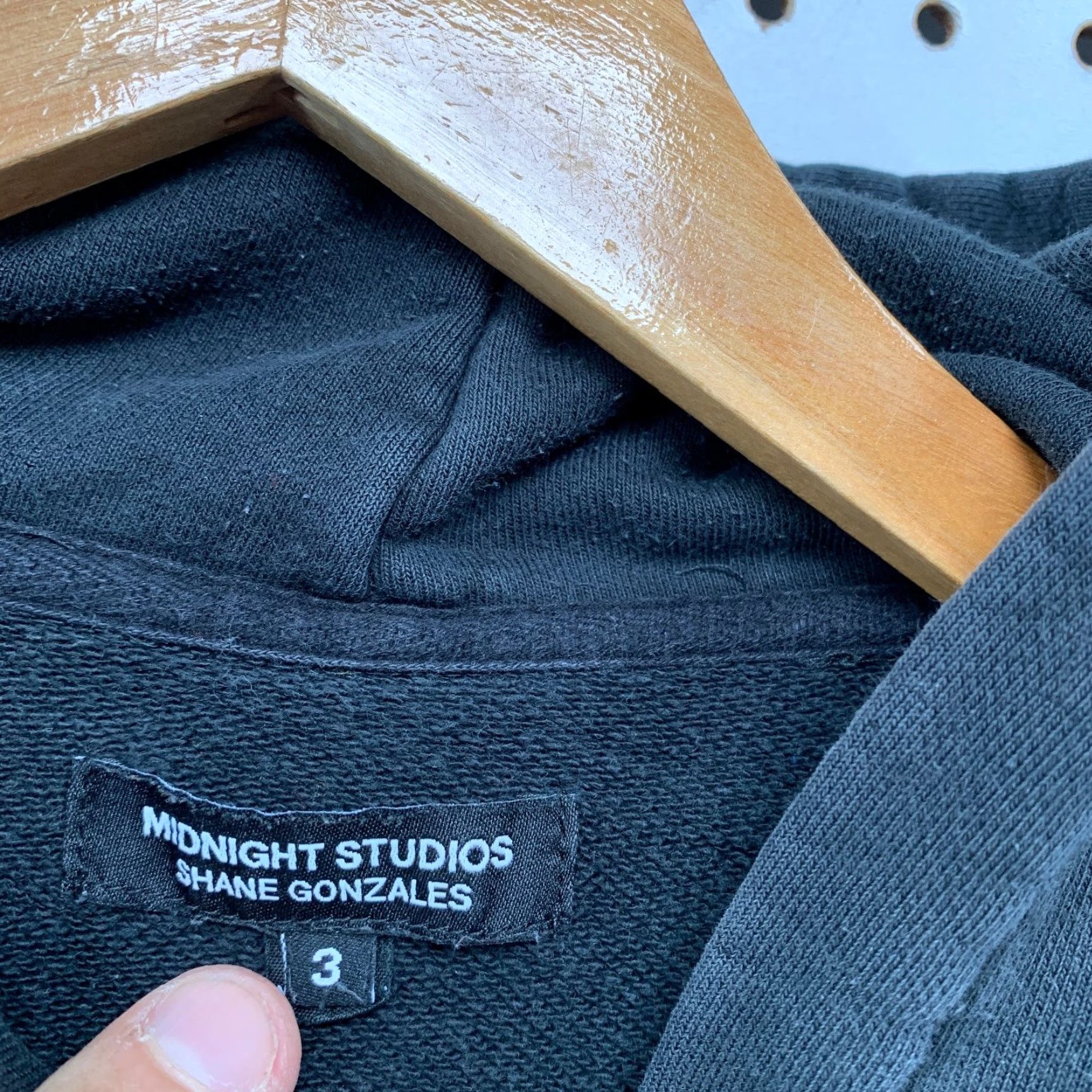 Midnight Studios Midnight Studio Hoodie Mens XL Black Call The Curtain Sweatshirt Graphic Print Pullover 3 Size XL Black Mens Size US XL / EU 56 / 4 - 5 Thumbnail