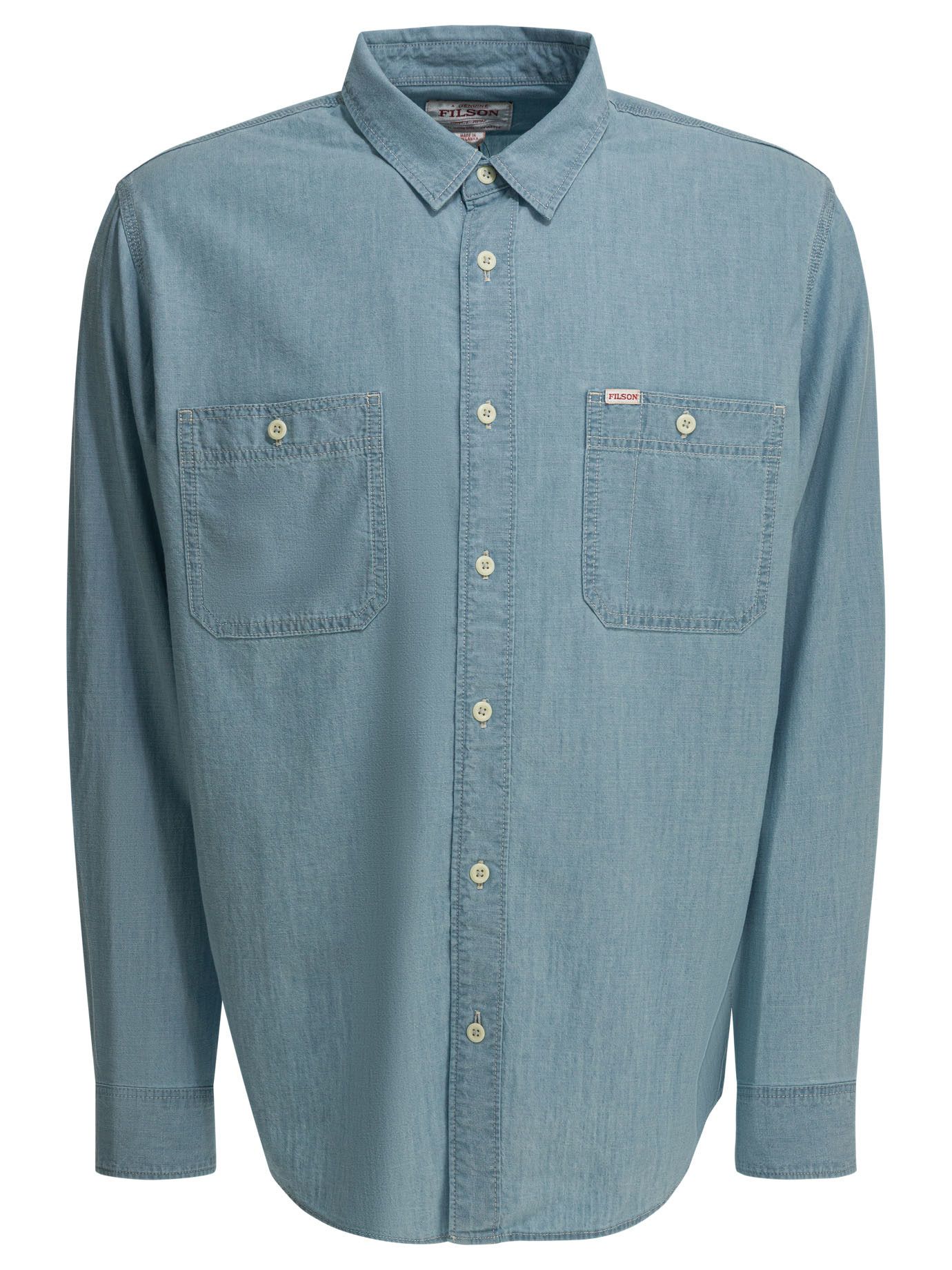 Filson Filson Chambray Cpo Casual Shirt tag size M Men - USA Duties Paid Size US M / EU 48-50 / 2 - 1 Thumbnail