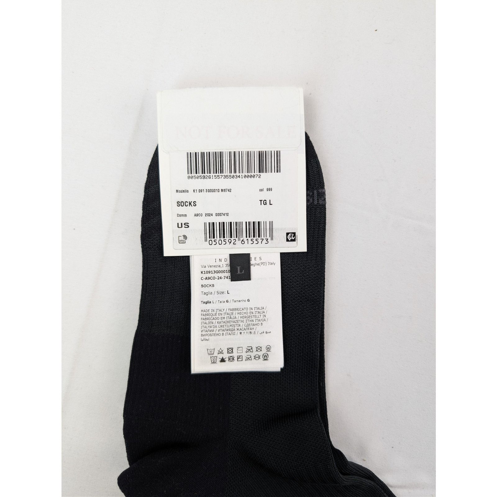 Moncler o1rshd1 Size: L / knee-high socks in Black Size ONE SIZE - 7 Thumbnail