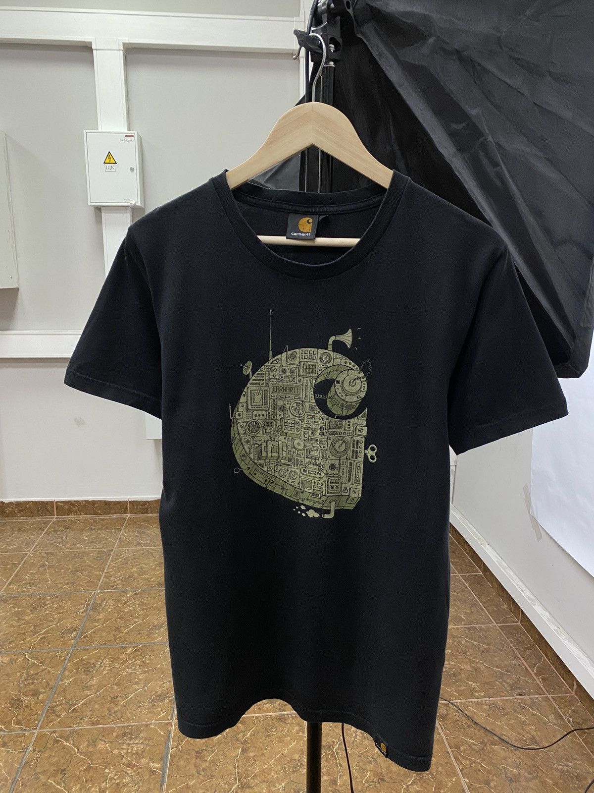 Carhartt × Carhartt Wip × Vintage 🇺🇸 Vintage 90s Carhartt T-Shirt Rare Retro Y2K Hype Size US M / EU 48-50 / 2 - 1 Thumbnail