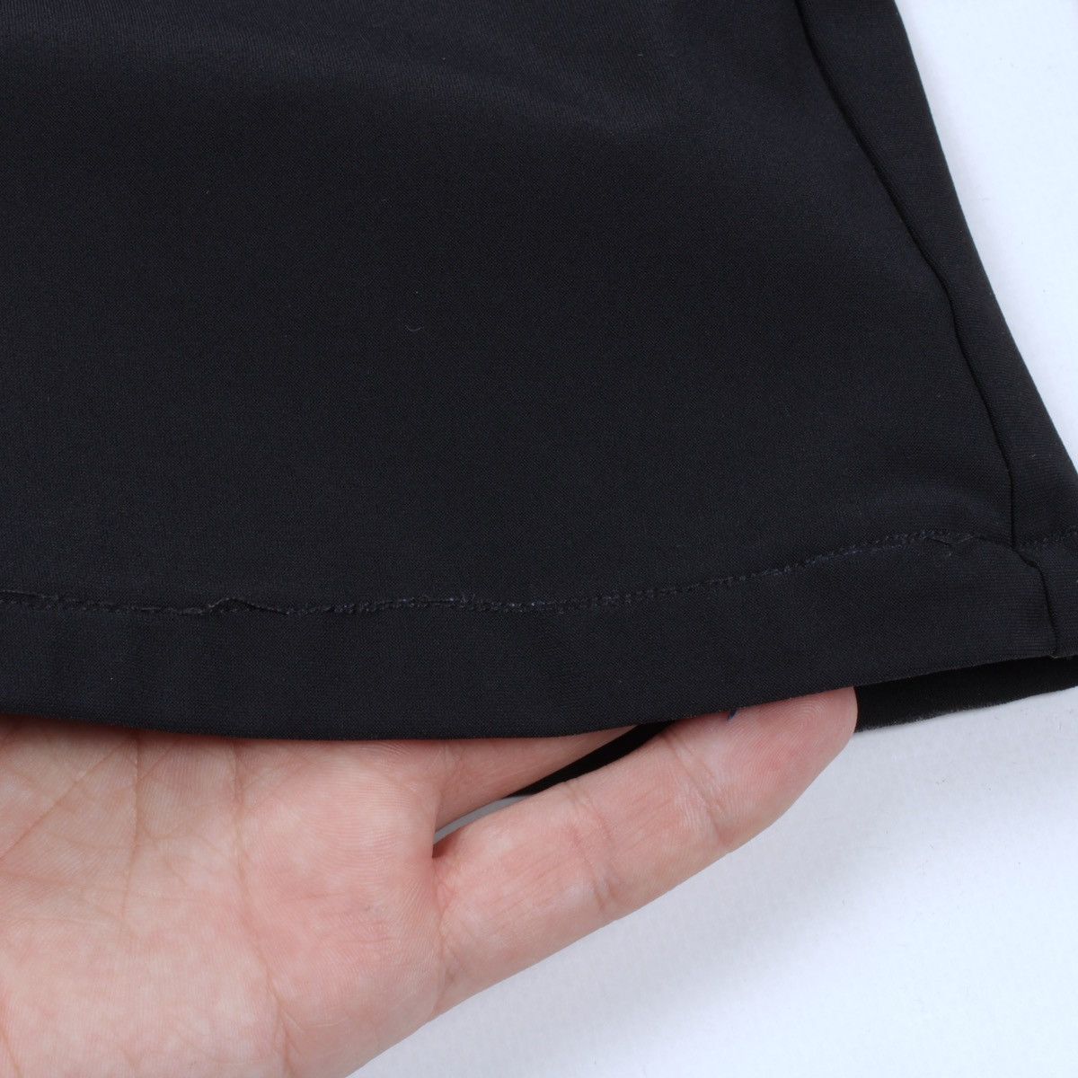 Versace × Vintage Versace Intensive Black Nylon Womens Wide Leg Pants Size 32" / US 10 / IT 46 - 14 Thumbnail