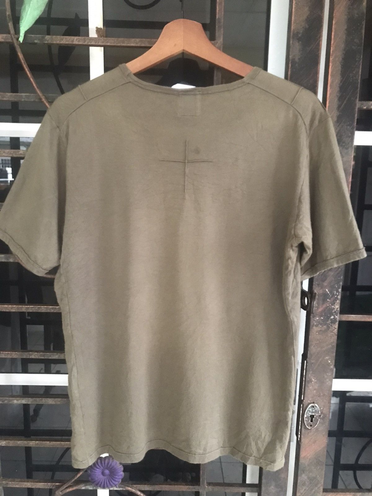 Yohji Yamamoto A.A.R Yohji Design Studio V Neck T shirt Size US S / EU 44-46 / 1 - 2 Thumbnail