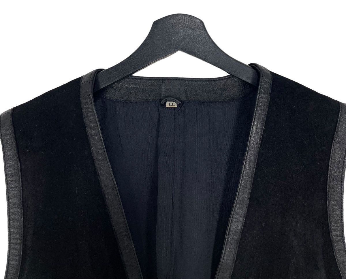 Genuine Leather Vintage Mylene Suede Leather Vest Size US L / EU 52-54 / 3 - 6 Thumbnail