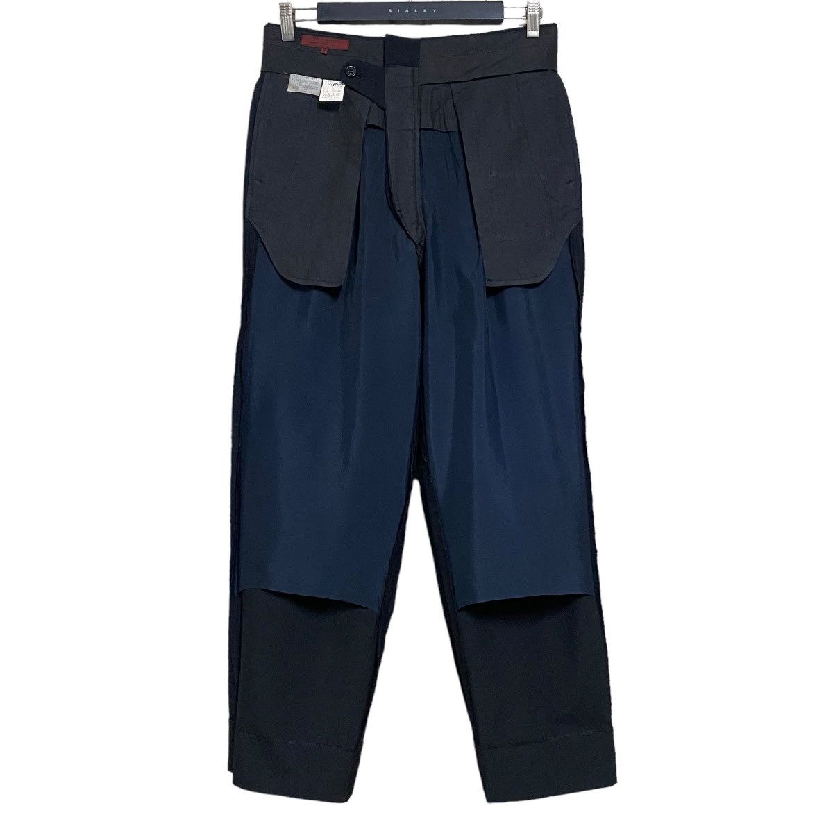 Comme des Garcons Homme AD1989 Comme des Garcons Homme Deux Wool Baggy Pants Size US 31 - 13 Thumbnail
