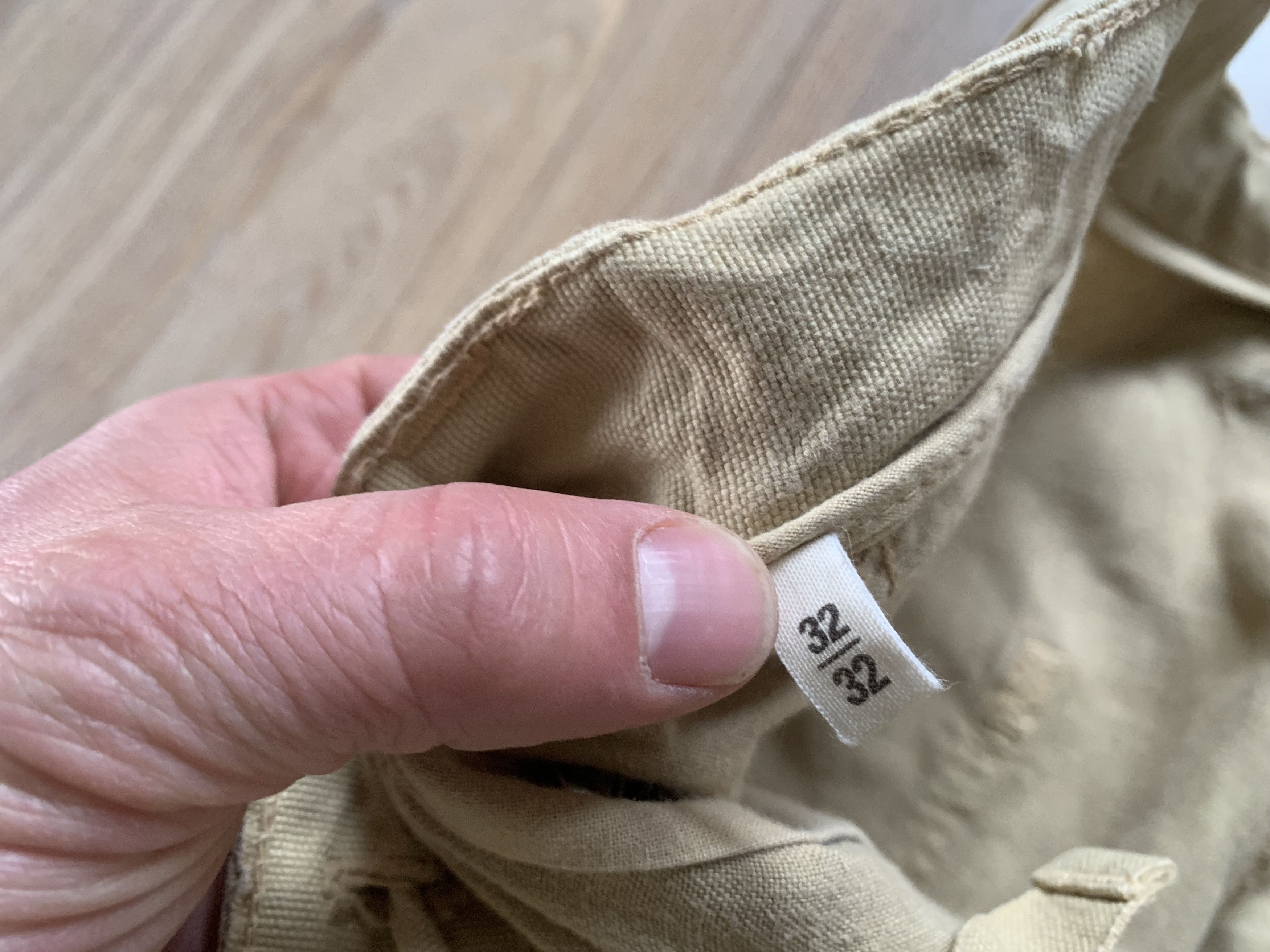 Dockers Mens Docker Beige Linen Pants Trousers Size US 32 / EU 48 - 10 Thumbnail