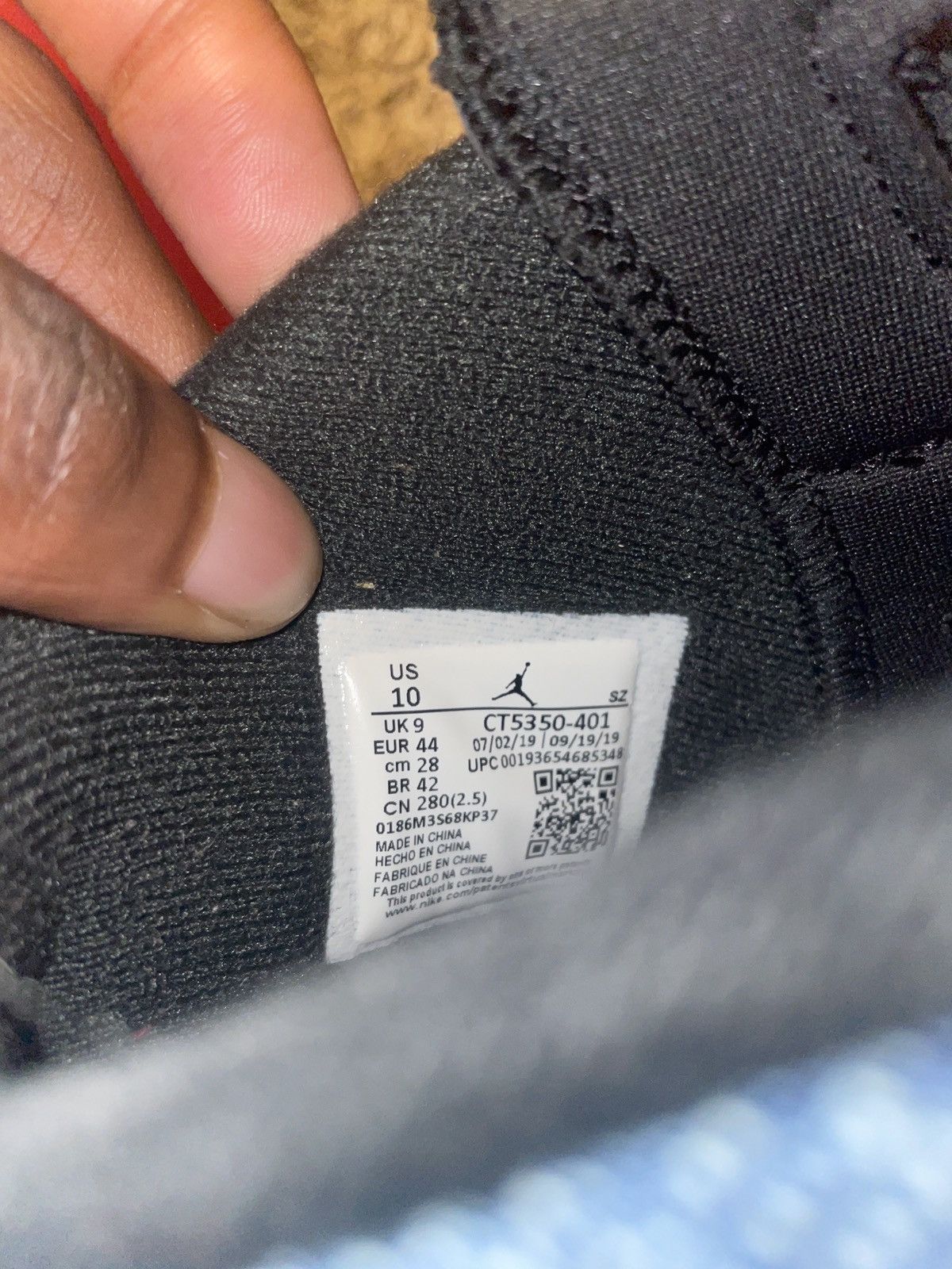 Jordan Brand Denim Jordan 6 Size US 10 / EU 43 - 2 Thumbnail