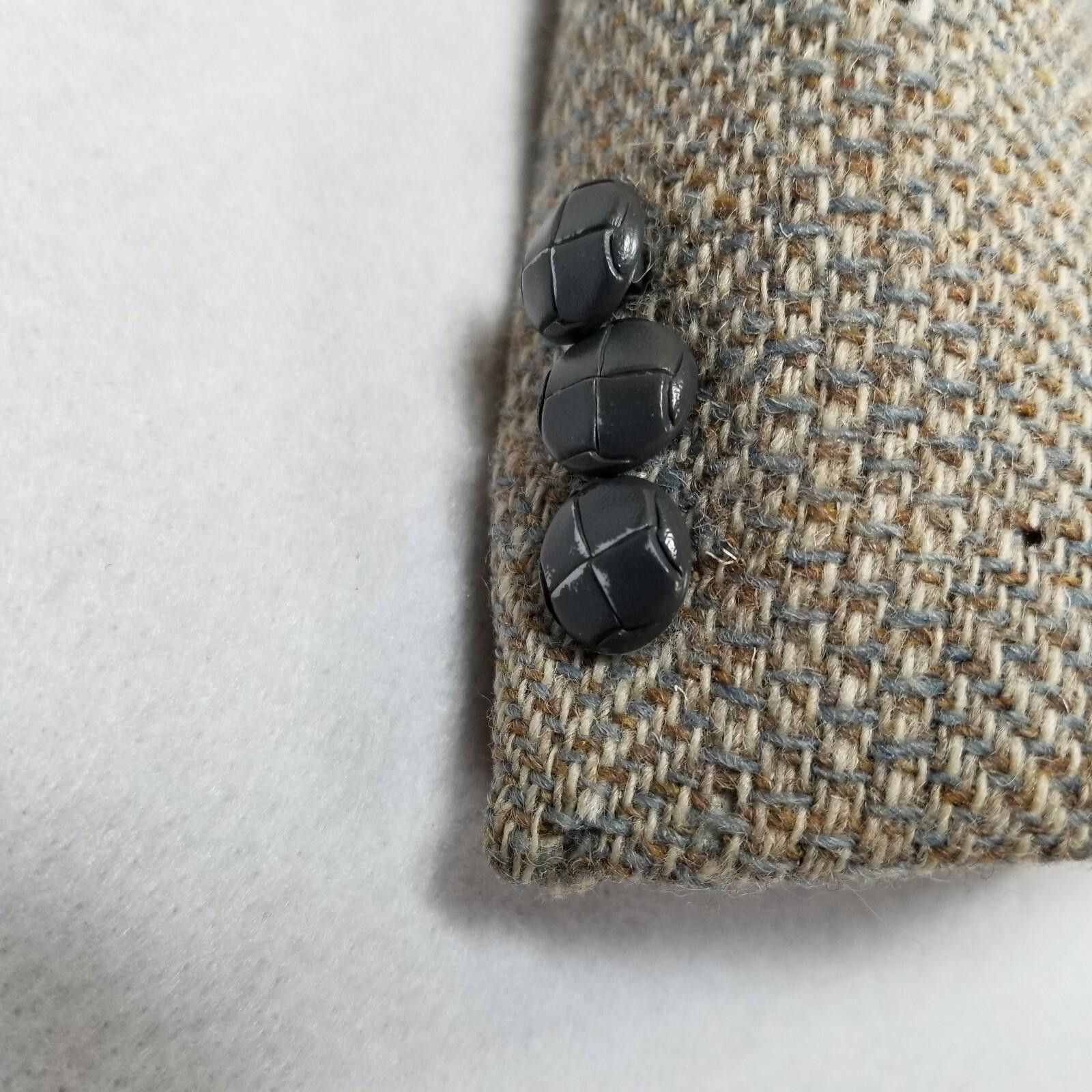 Other 4/40 Jaguar Suit Jacket Made In Hungary Two-Button Vintage Size 40R - 6 Thumbnail