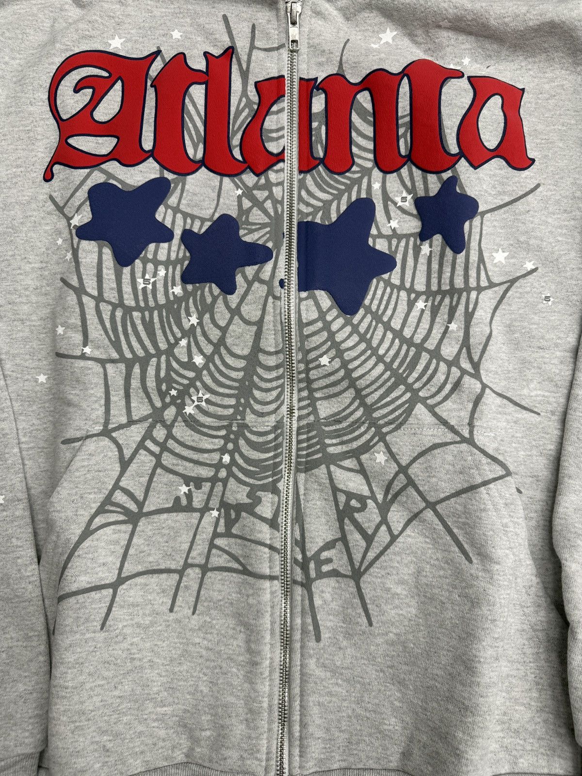 Sp5der Sp5der Atlanta Zip Up Hoodie Size US M / EU 48-50 / 2 - 2 Thumbnail