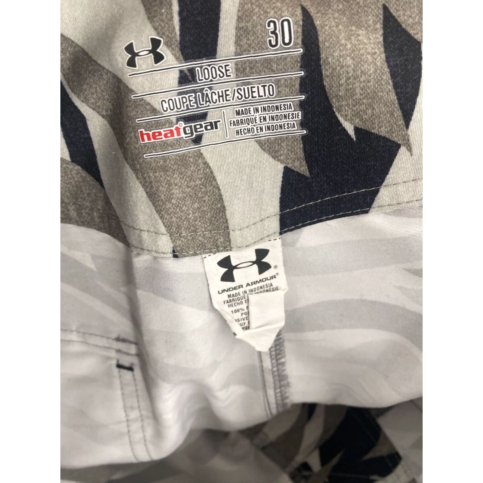 Under Armour Under Armour Heat Gear Board Shorts Mens 30 Tiger Camo Drawstring ECU Size US 30 / EU 46 - 7 Thumbnail