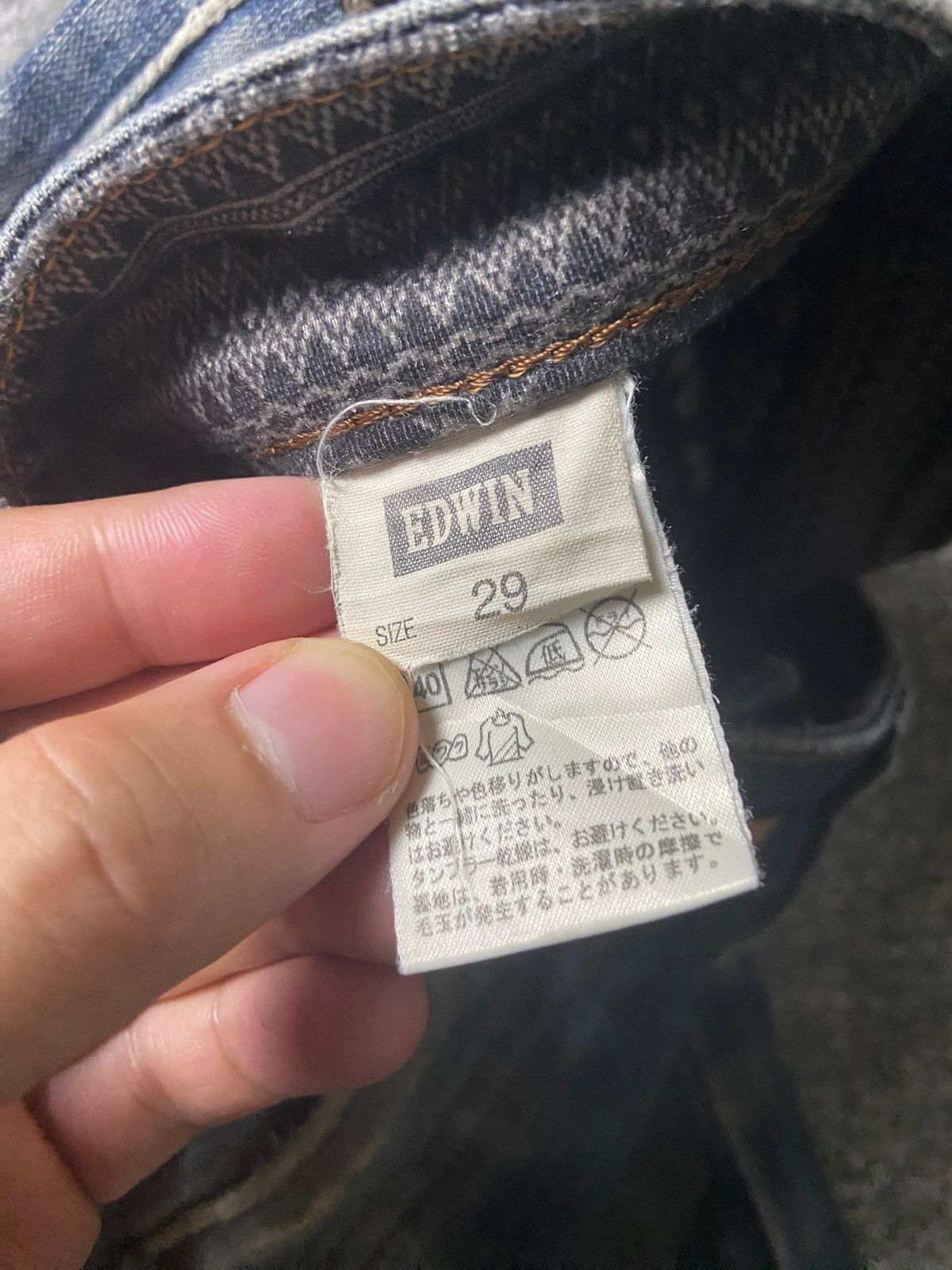 Edwin Edwin 503 Wild Fire Distressed Jeans (138) Size US 30 / EU 46 - 5 Thumbnail