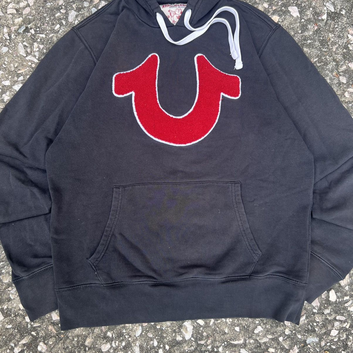 True Religion “TRUE RELIGION” BIG LOGO EMBROIDERY HOODIE Size US M / EU 48-50 / 2 - 4 Thumbnail
