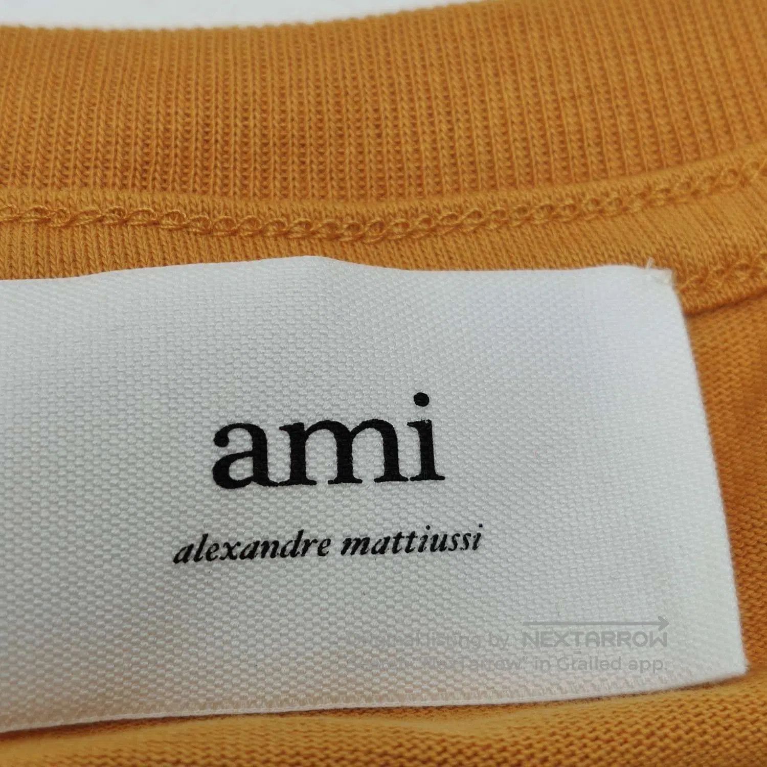 Louis Vuitton AM Alexandre Mattiussi Yellow Cotton Crewneck T. Size US S / EU 44-46 / 1 - 4 Thumbnail