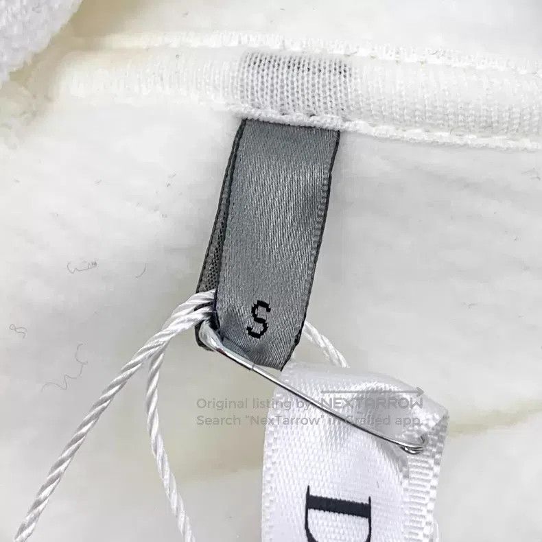 Dior Dior White logo jacquard full print cotton hooded drawstri Size US S / EU 44-46 / 1 - 6 Thumbnail