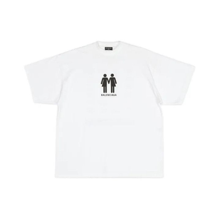 Balenciaga Balenciaga FW22 Logo Print Oversized T-Shirt Size US M / EU 48-50 / 2 - 1 Thumbnail