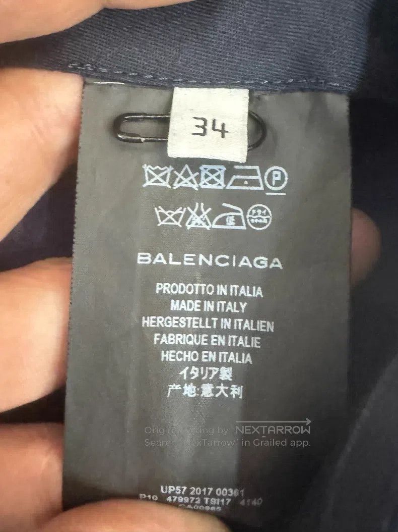 Balenciaga Balenciaga Casual Pants, Size 34 Size 33" - 4 Thumbnail