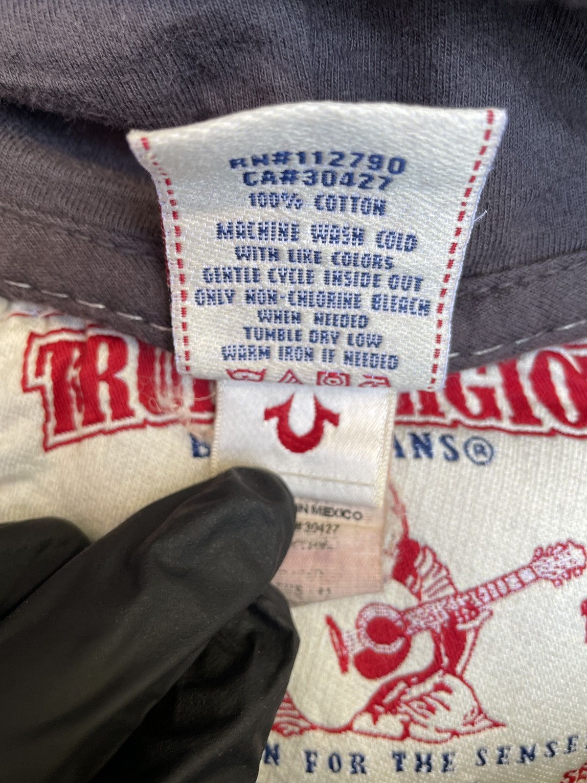 True Religion Vintage True Religion natural sun faded hoodie Size US M / EU 48-50 / 2 - 11 Thumbnail