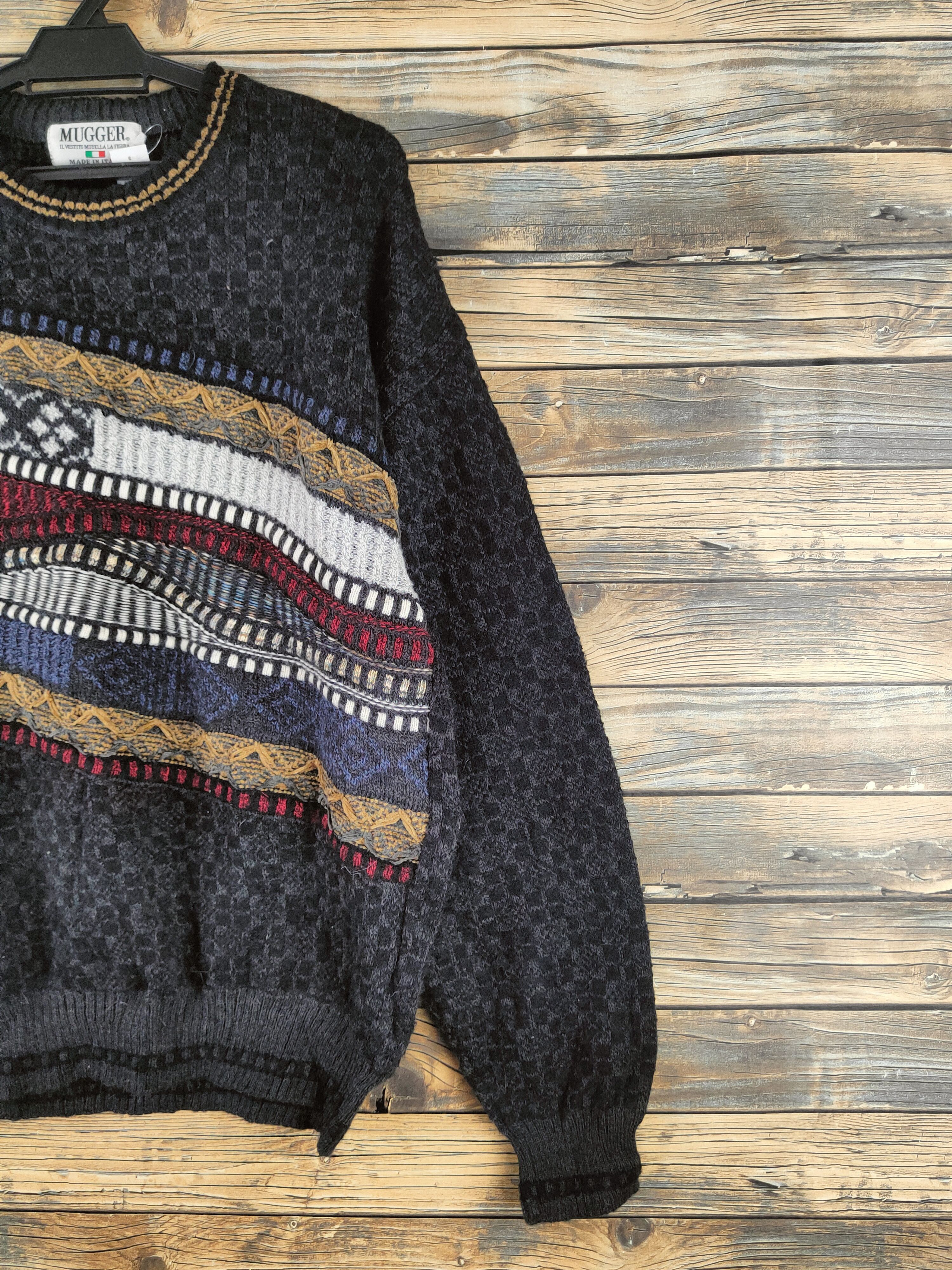 Italia Independent DL Mugger italy Black Knitwear Sweatshirts #46-387 Size US L / EU 52-54 / 3 - 5 Thumbnail