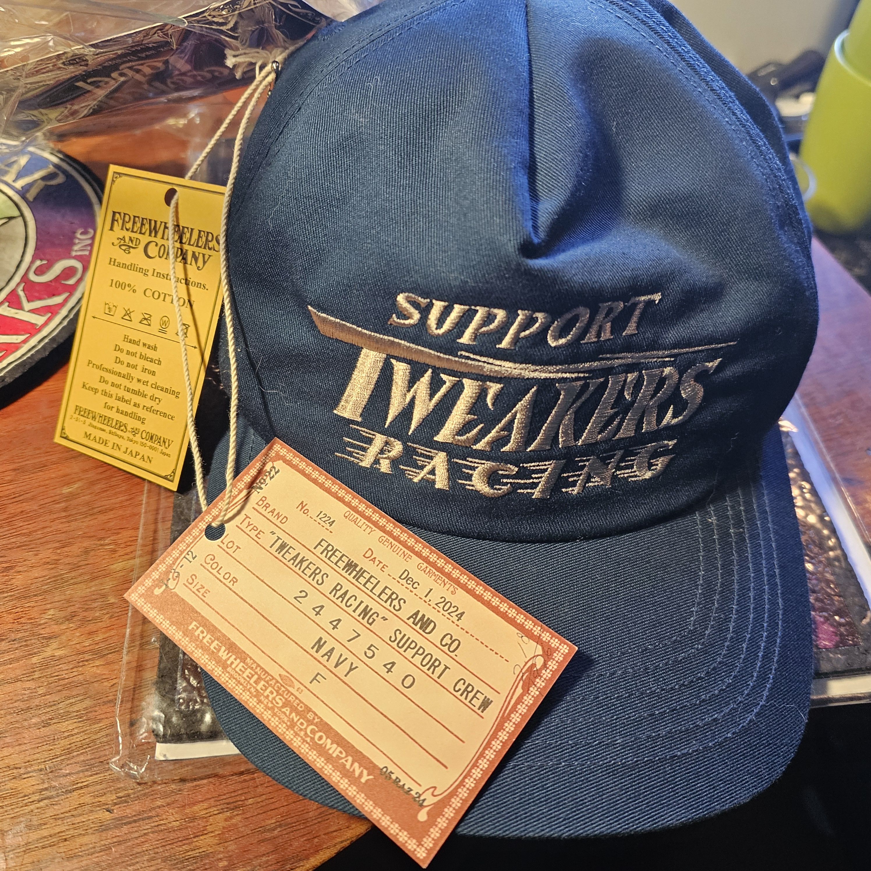 Freewheelers Freewheelers Support Tweakers Racing Snapback Cap Size ONE SIZE - 3 Thumbnail