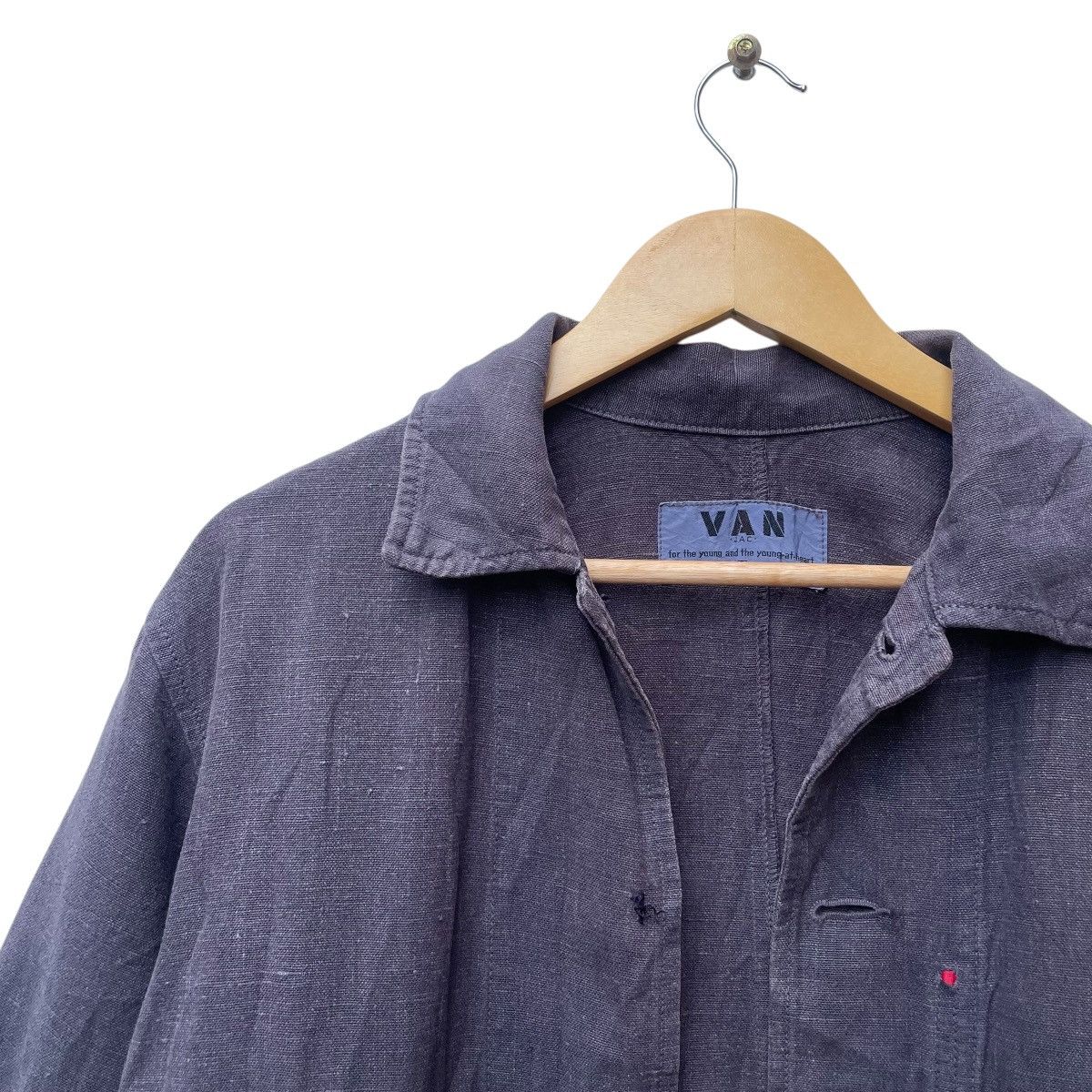 Buzz Rickson's 💥Vintage Van Jac Denim Worker Jacket Size US M / EU 48-50 / 2 - 2 Thumbnail