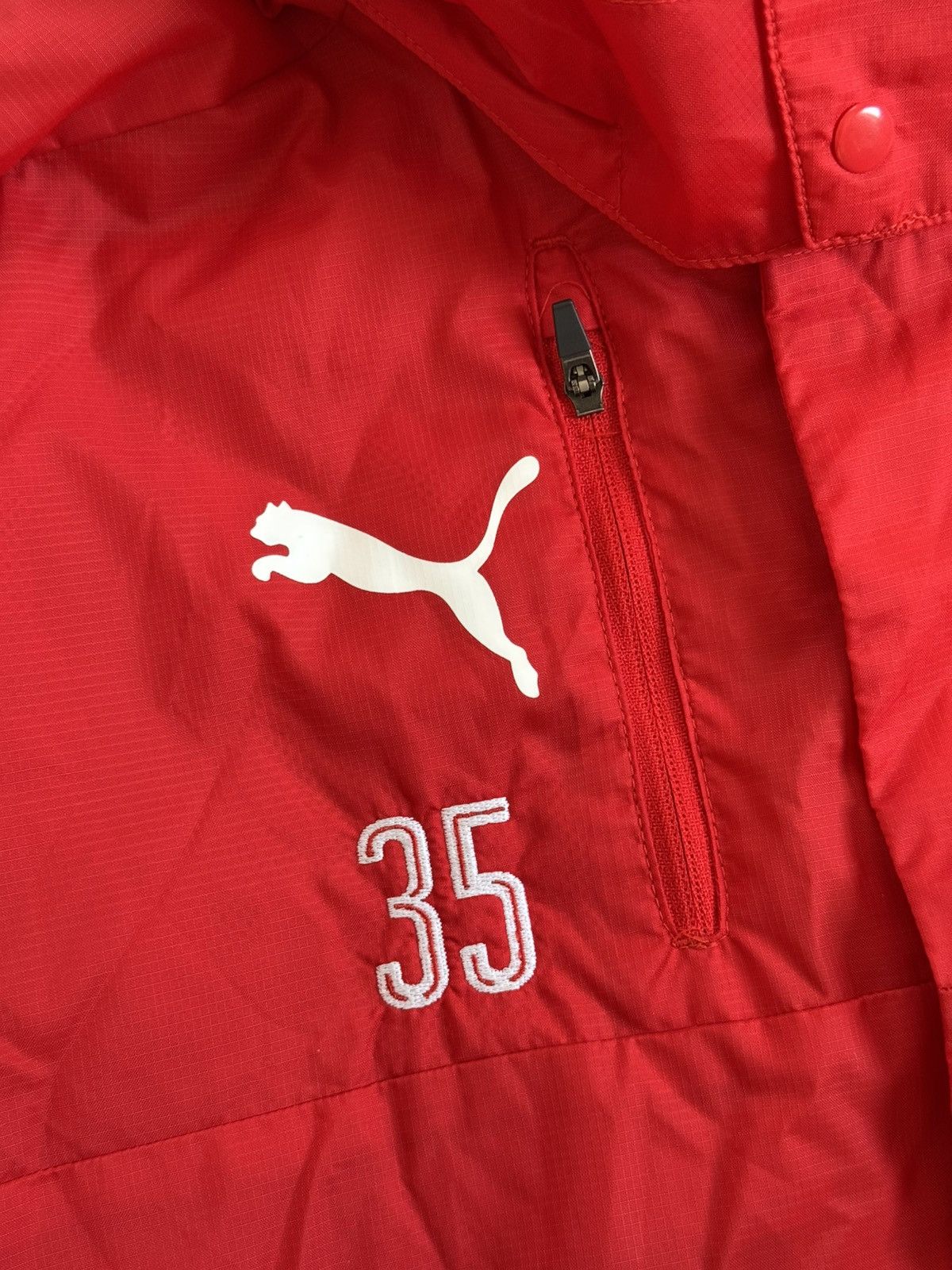 Puma Puma Arsenal 35 Mudryk jacket windbreaker light hooded zip Size US S / EU 44-46 / 1 - 11 Thumbnail