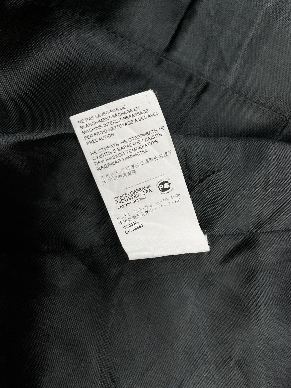 Dolce & Gabbana Dolce & Gabbana D&G black waistcoat formal gillet vest Size 50L - 8 Thumbnail