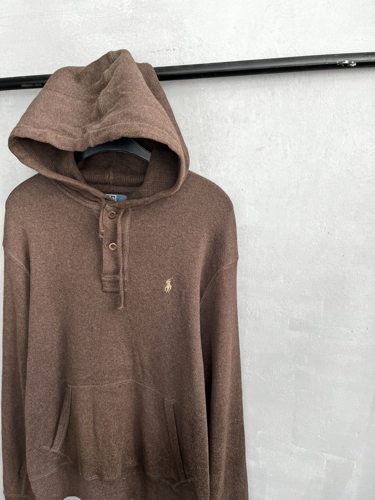Polo Ralph Lauren × Ralph Lauren × Vintage Ralph Lauren brown hoodie vintage size M Size US M / EU 48-50 / 2 - 3 Thumbnail