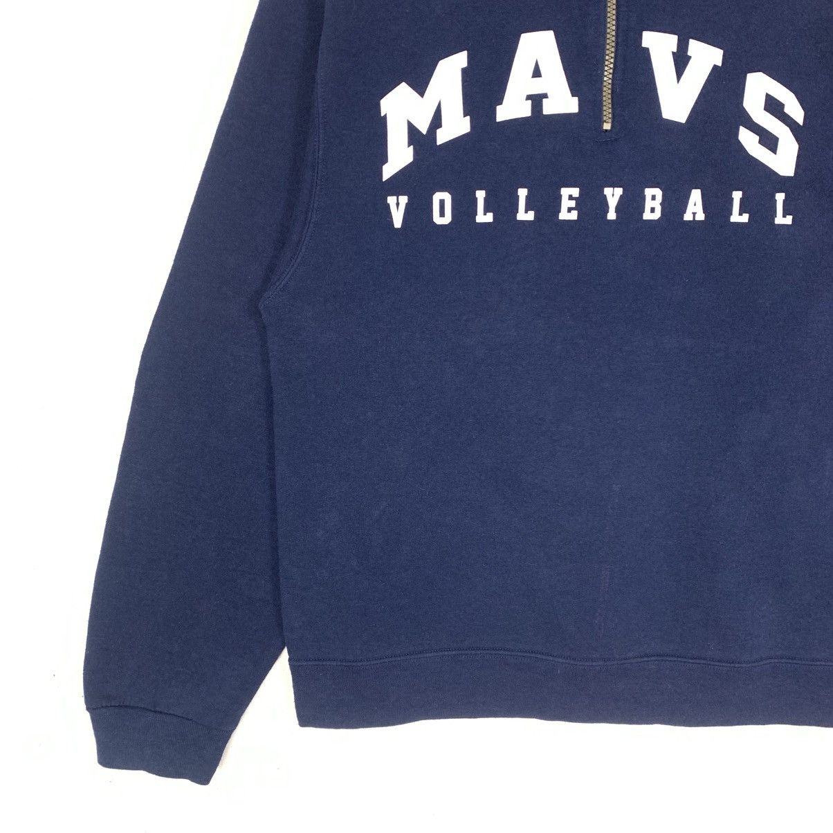 Vintage Vintage Jerzees MAVS Volleyball Streetwear Halfzip Fleece Size US M / EU 48-50 / 2 - 5 Thumbnail