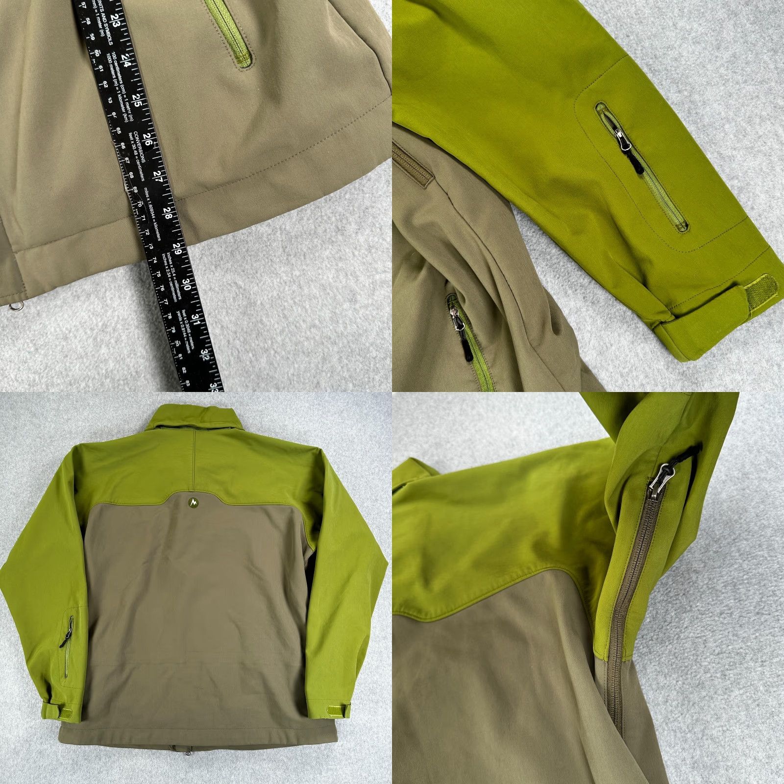 Marmot Marmot Soft Shell Jacket Full Zip Long Sleeve Men’s XL Green Fleece Lined Size US XL / EU 56 / 4 - 8 Thumbnail
