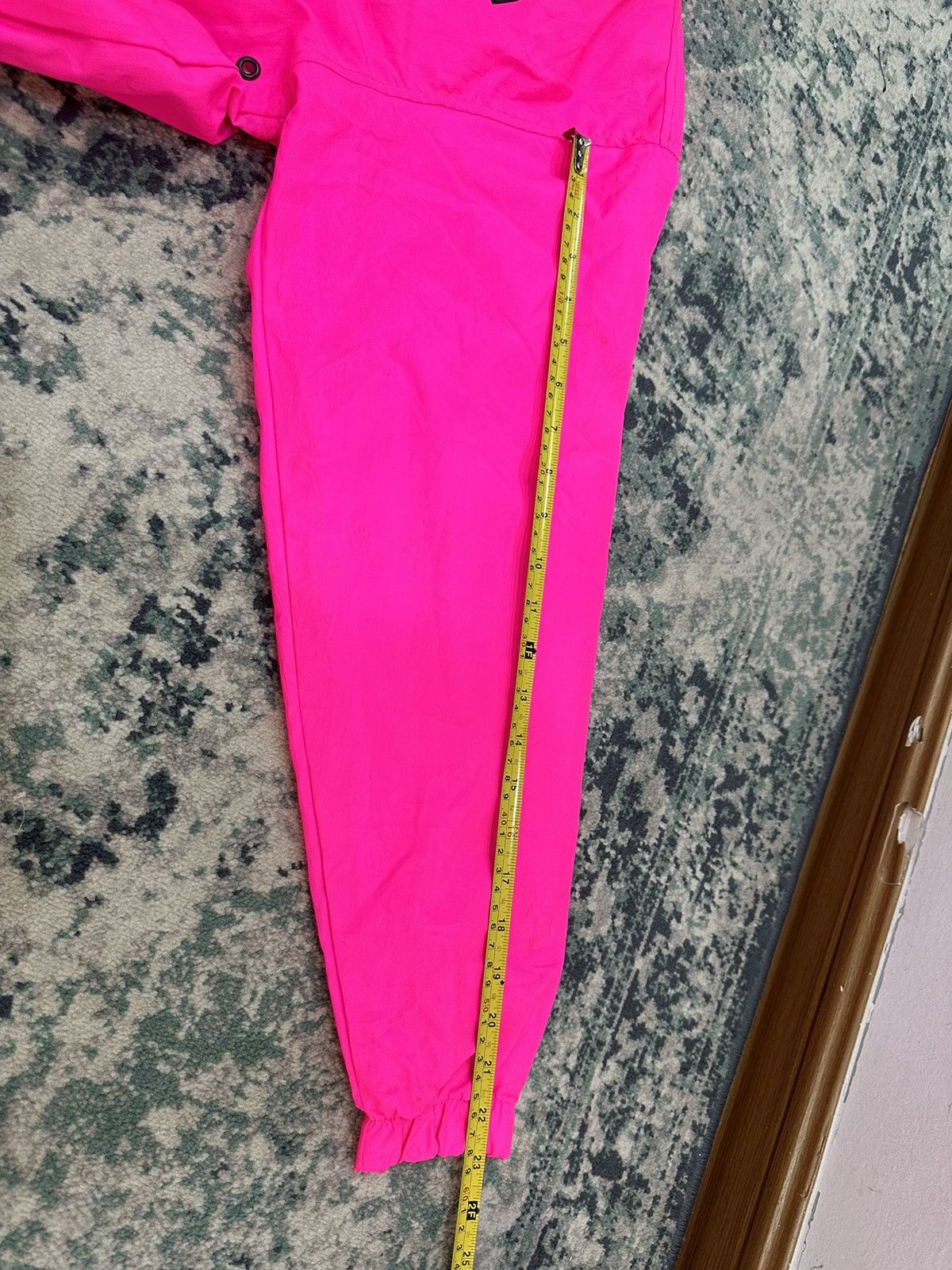 Vintage Vintage Kawasaki Luxury Riding Gear Neon Pink Jacket Size US L / EU 52-54 / 3 - 13 Thumbnail