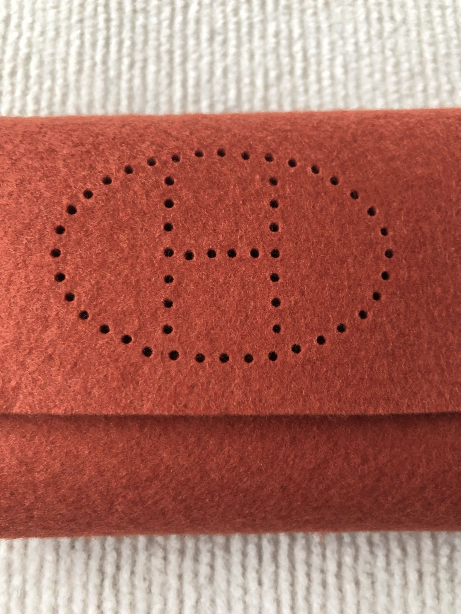 Hermes Hermes Evelyne Etui Cartes Wool Holder Pouch Case Wallet Size ONE SIZE - 9 Thumbnail