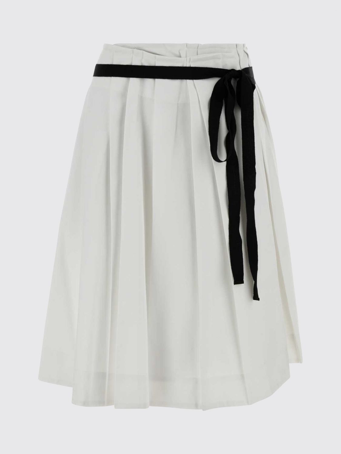 Prada Prada Skirt Woman White Size 26" / US 2 / IT 38 - 1 Preview