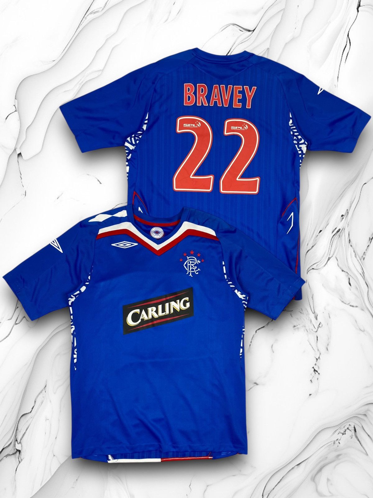 Other Umbro Rangers Home Kit Bravey 22 Soccer Jersey Size M Size US M / EU 48-50 / 2 - 1 Thumbnail