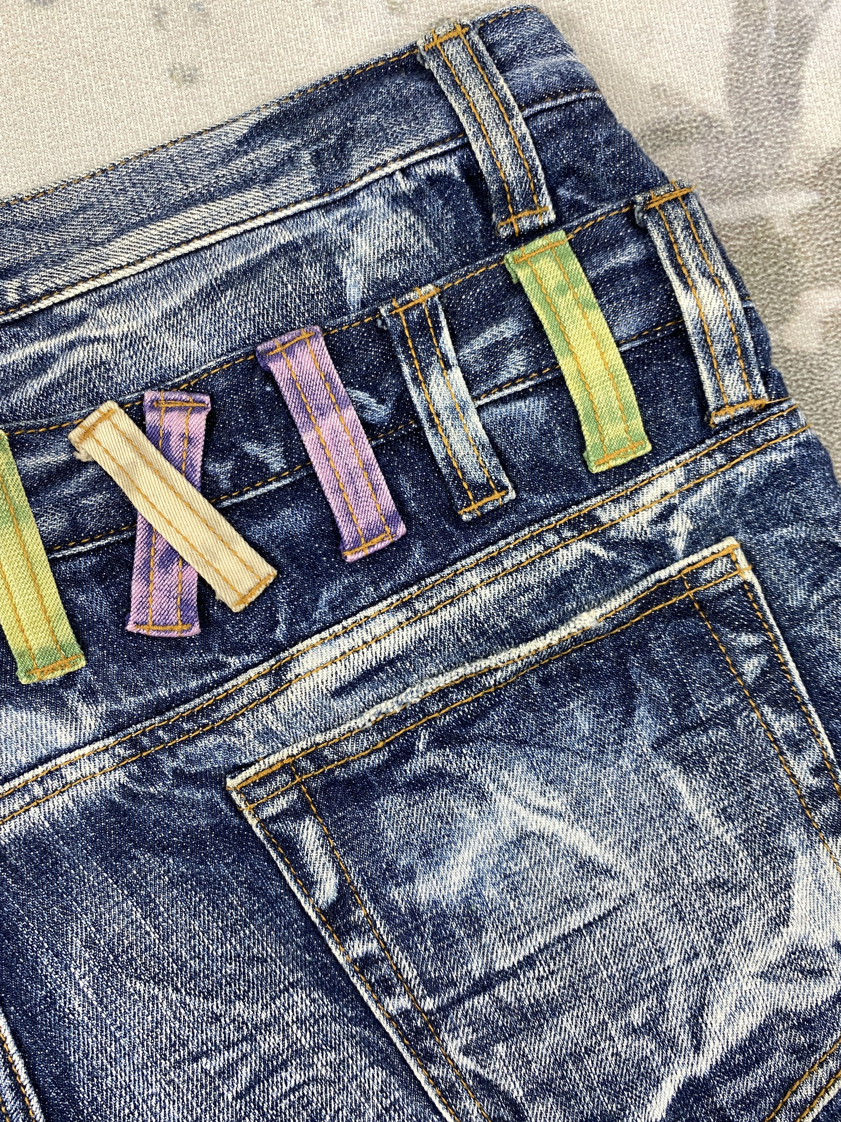 Japanese Brand Japanese Brand Double Waist Jeans 34x31.5 - JN044 Size US 34 / EU 50 - 10 Thumbnail