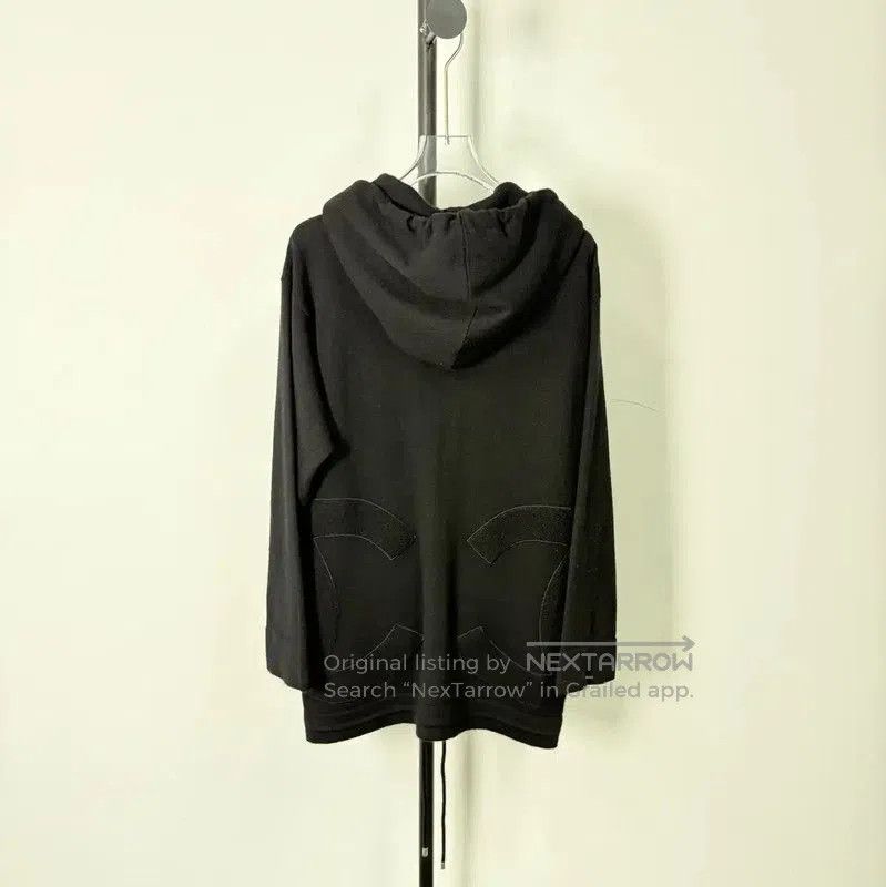 Chanel Chanel Black Wool Women's Hoodie . Size XS / US 0-2 / IT 36-38 - 2 Thumbnail