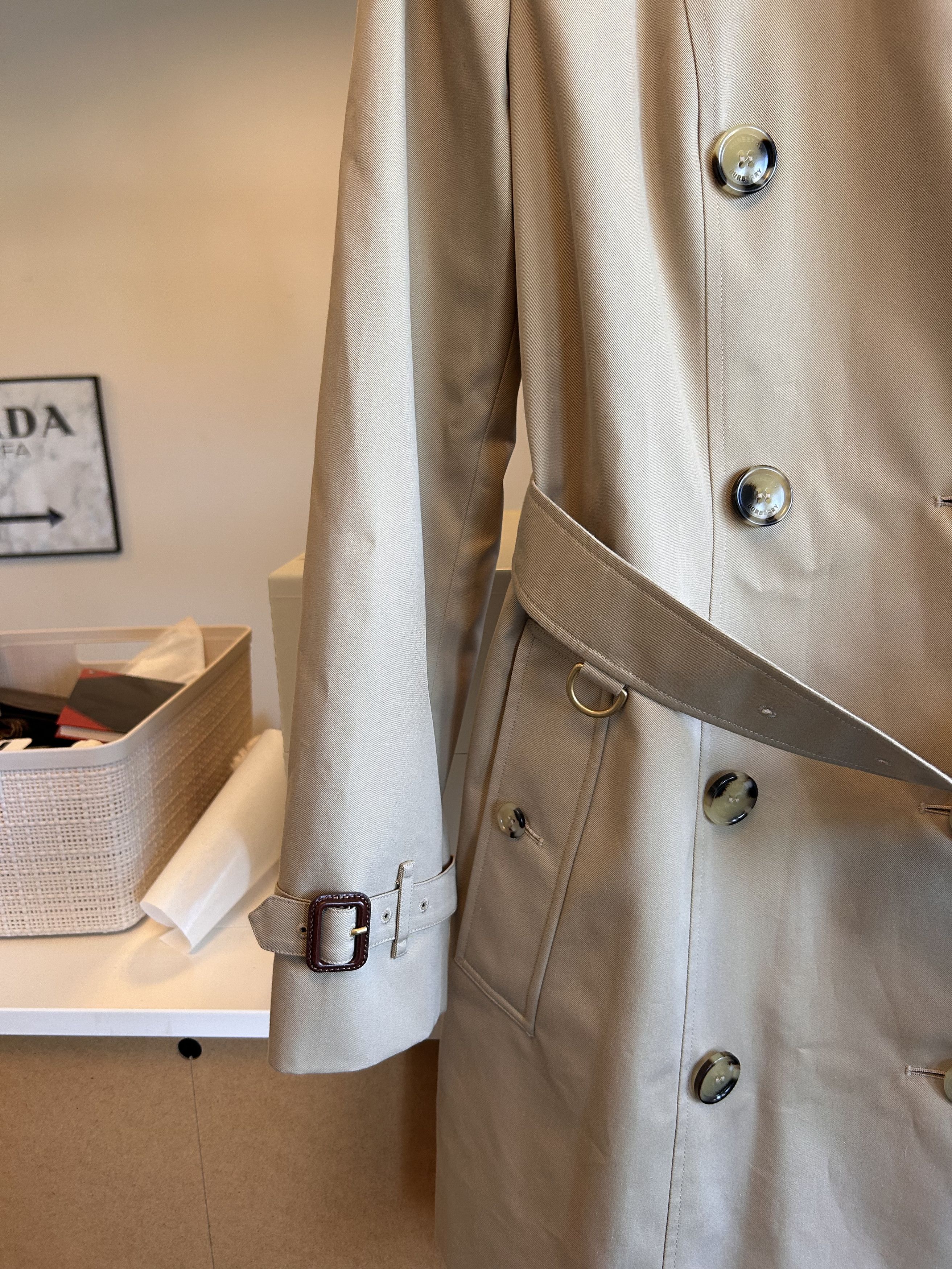 Burberry Burberry The Chelsea Check Trench Coat Size S / US 4 / IT 40 - 4 Thumbnail