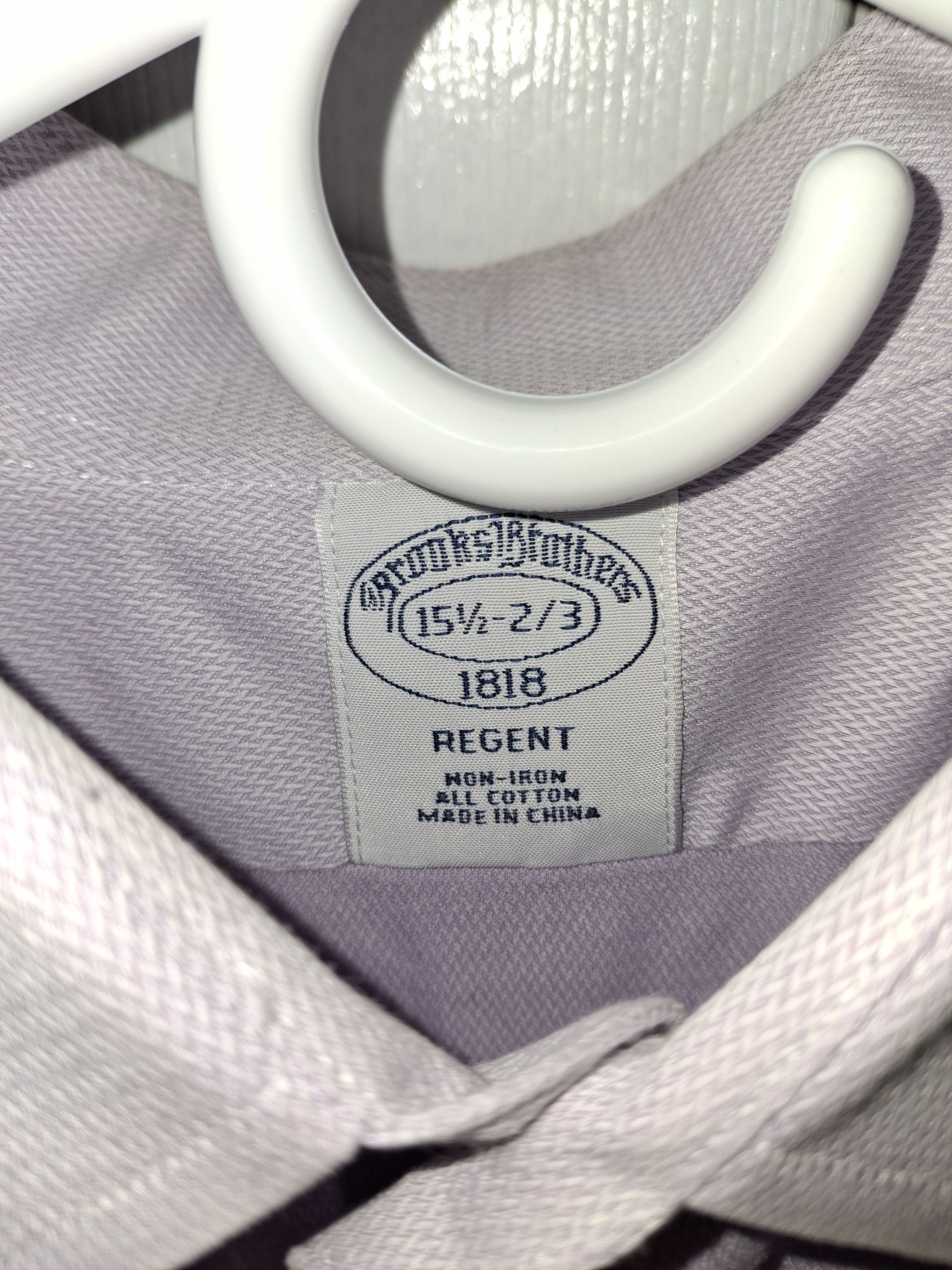Brooks Brothers Brooks Brothers Regent Non-Iron Dress Shirt 15.5 2/3 Size US M / EU 48-50 / 2 - 2 Thumbnail